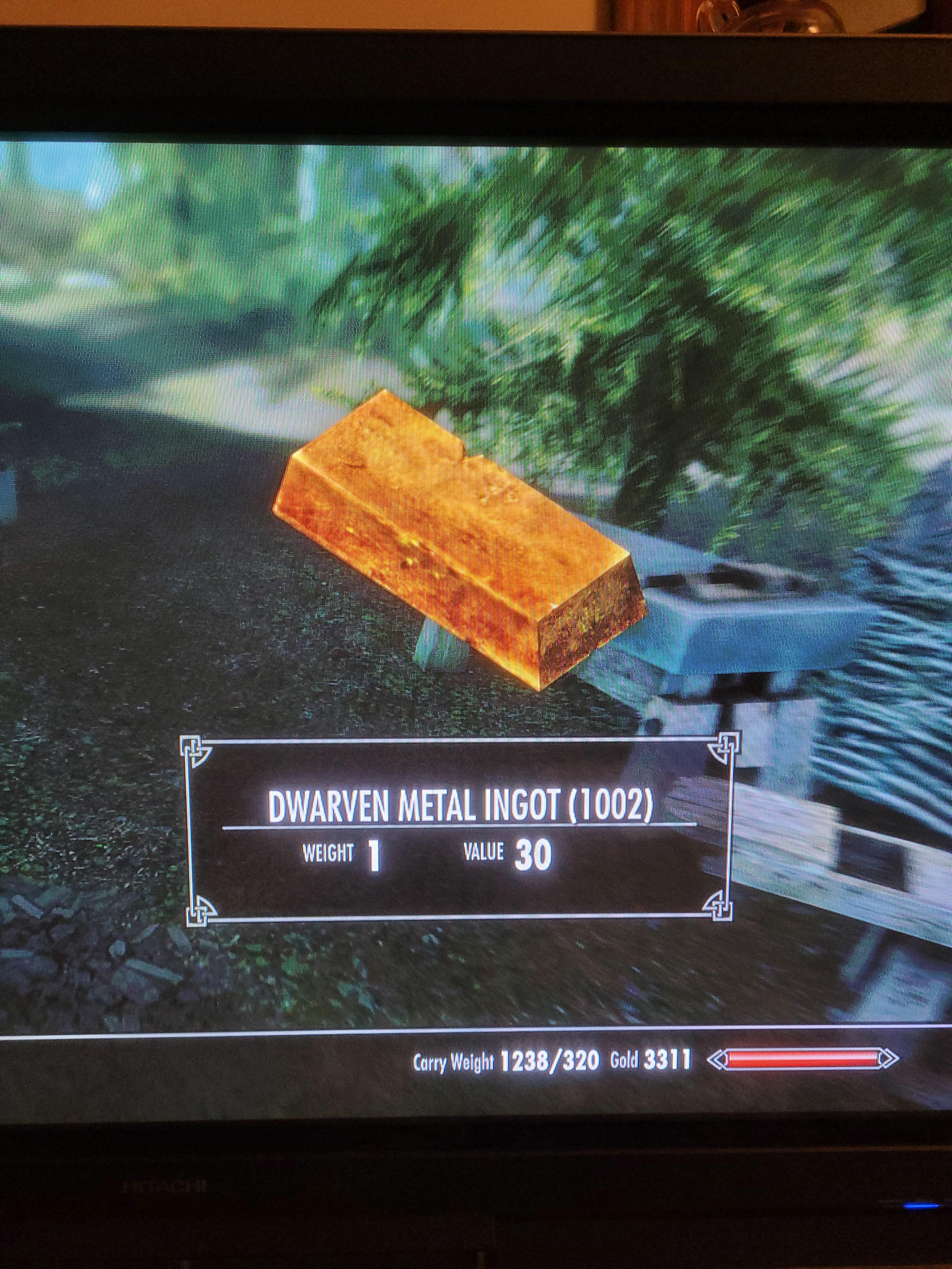 Thanks to some mods, I was able to collect every piece of dwarven metal