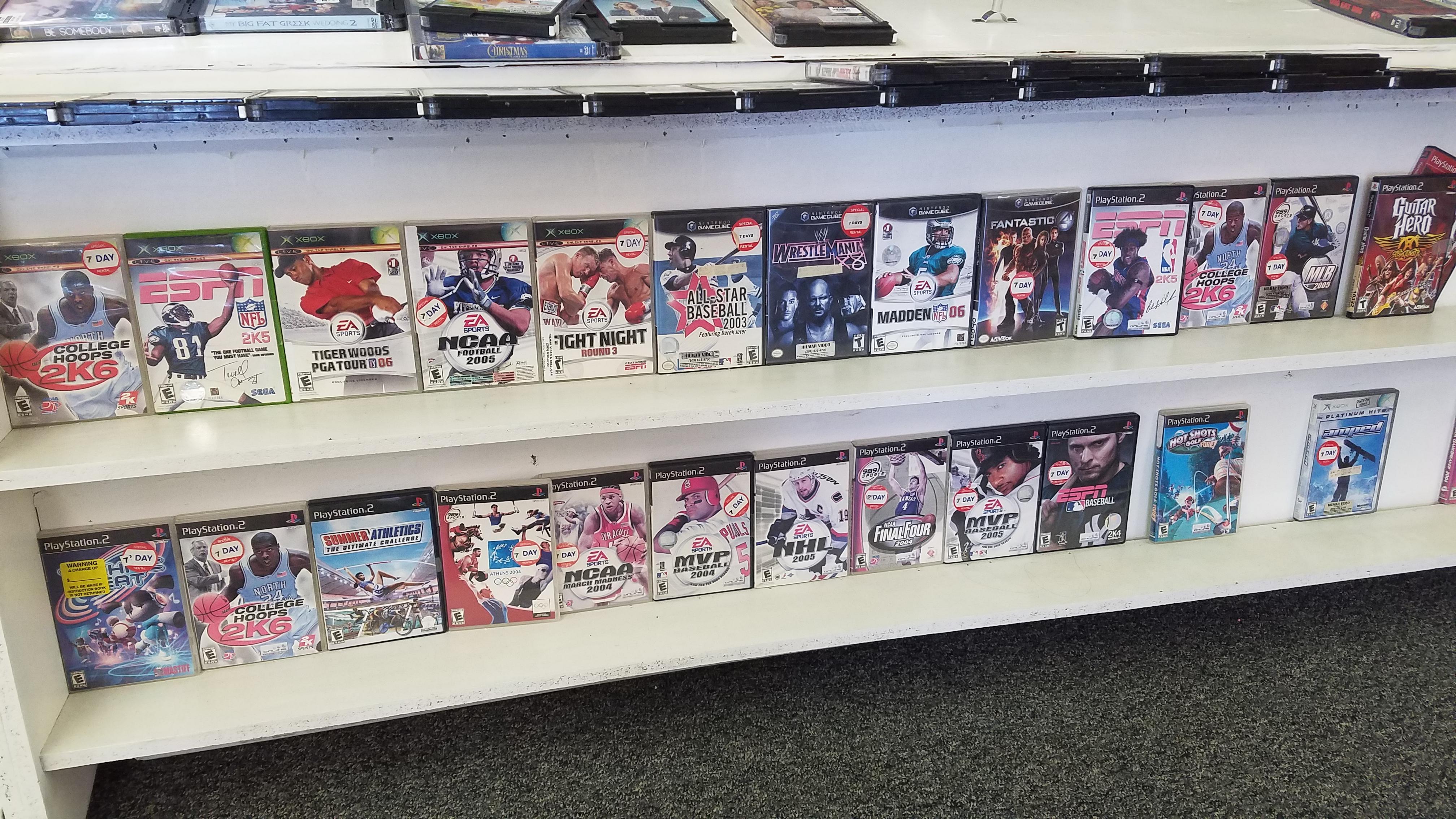 So, my little town still has a movie rental store, this is seriously