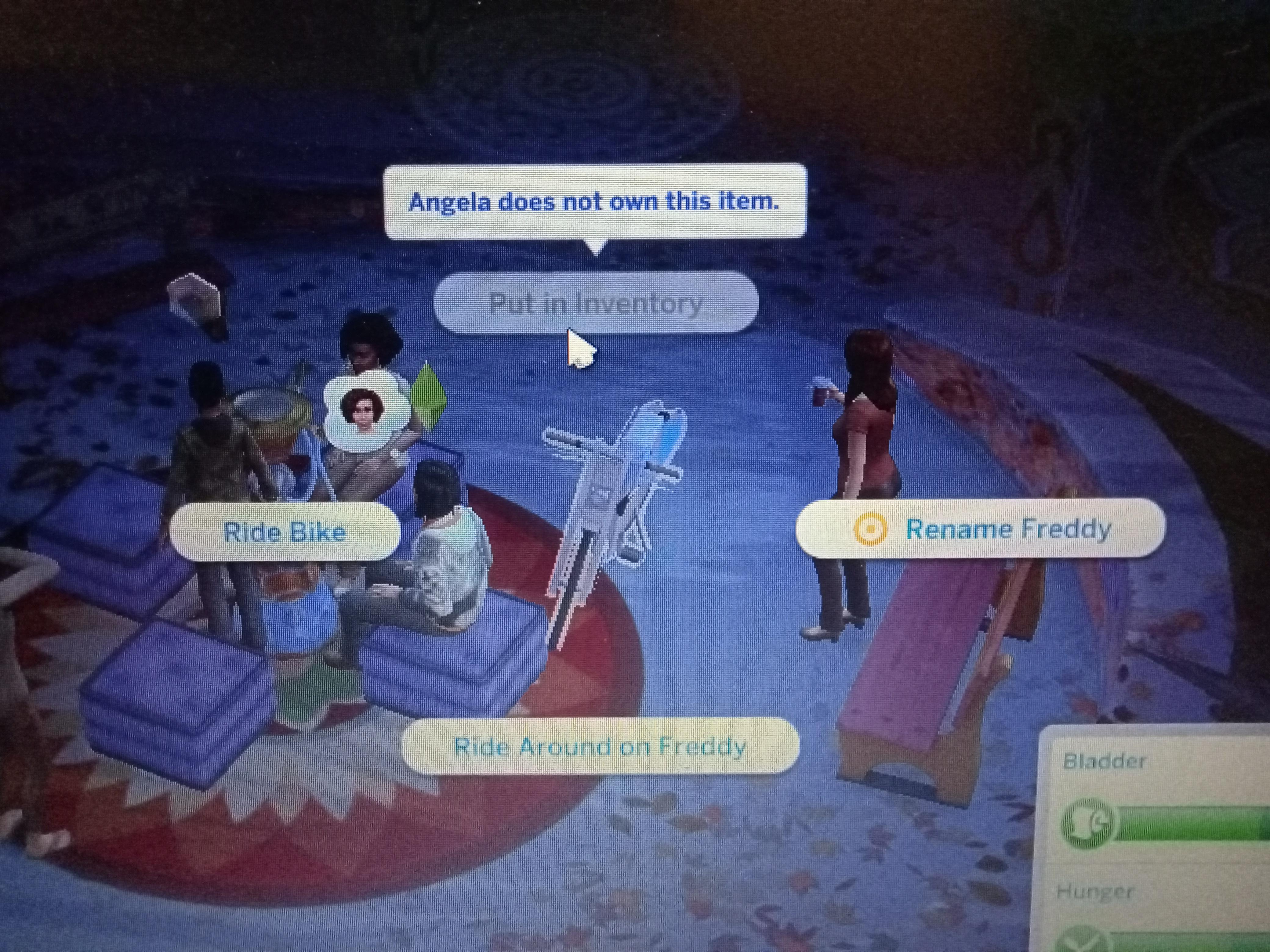 i found it in a dumpster!! gameplay wise it has NEVER belonged to anyone else!!! and now its