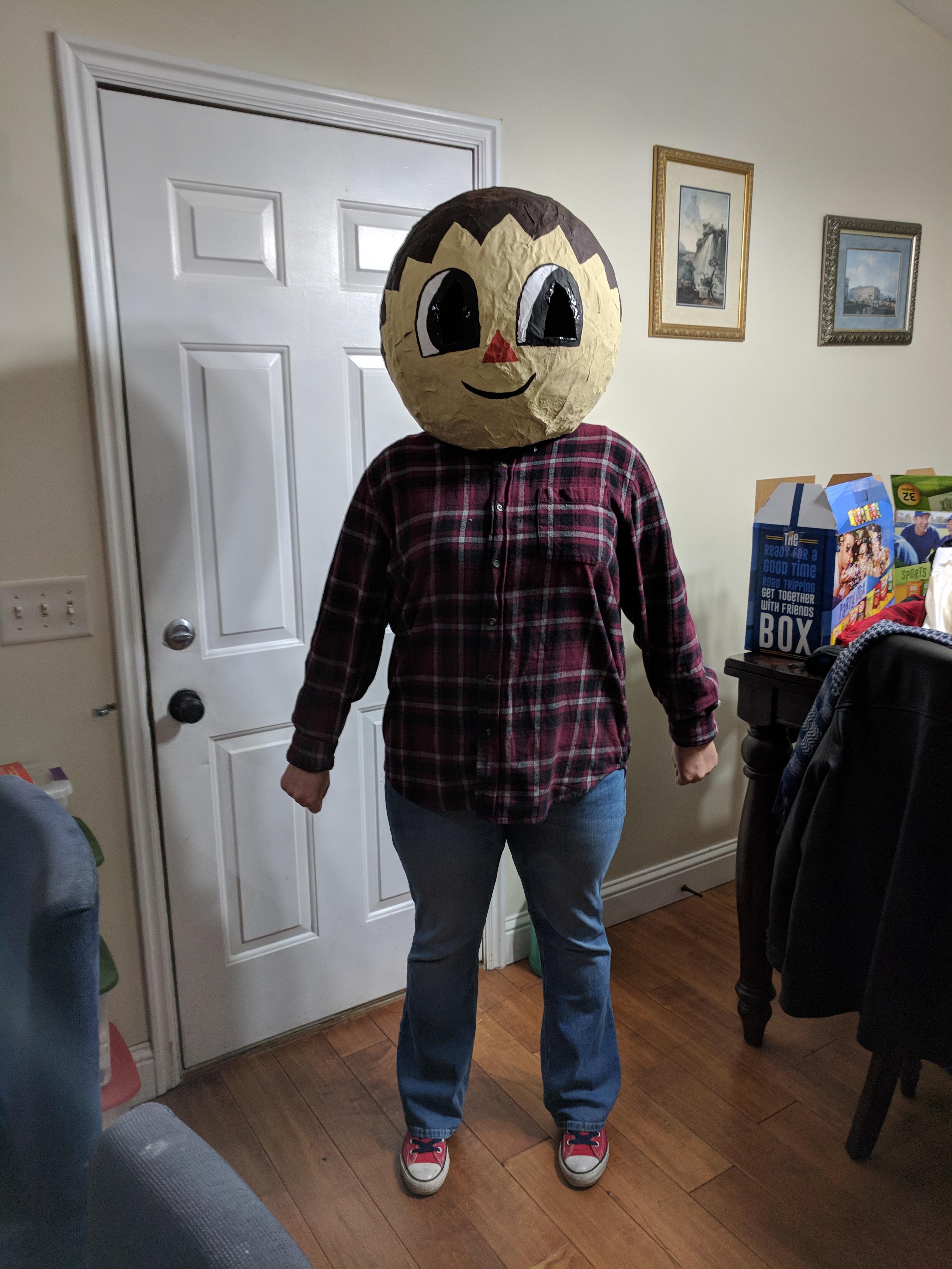 My Halloween costume! r/AnimalCrossing