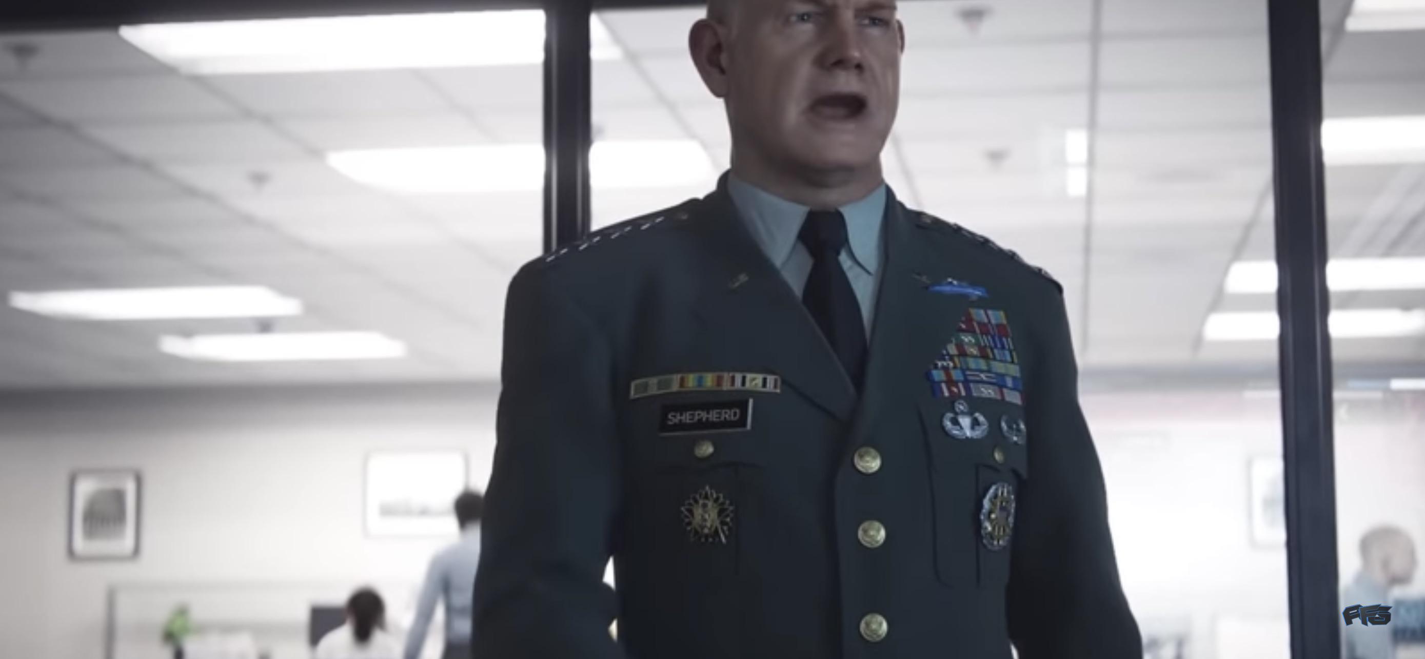 What is all of General Shepherd’s chest candy? How accurate would it be