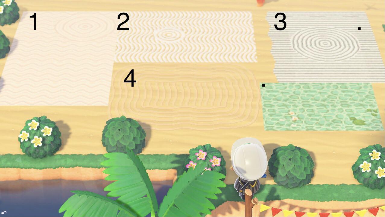 Which one should I choose for my zen garden? (Not my codes) r/acnh