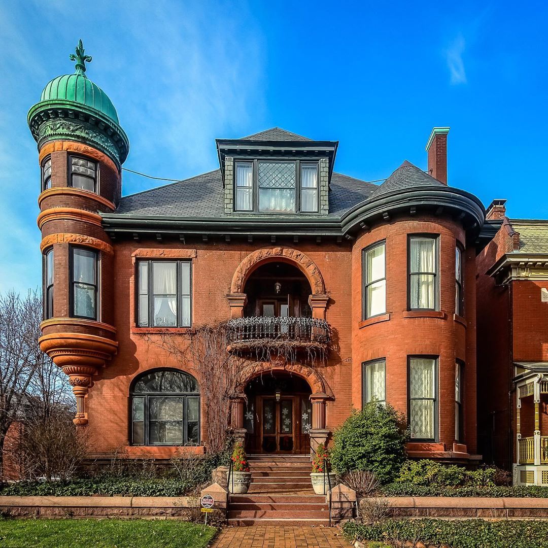 Red Brick Victorian St. Louis, Mo ArchitecturePorn