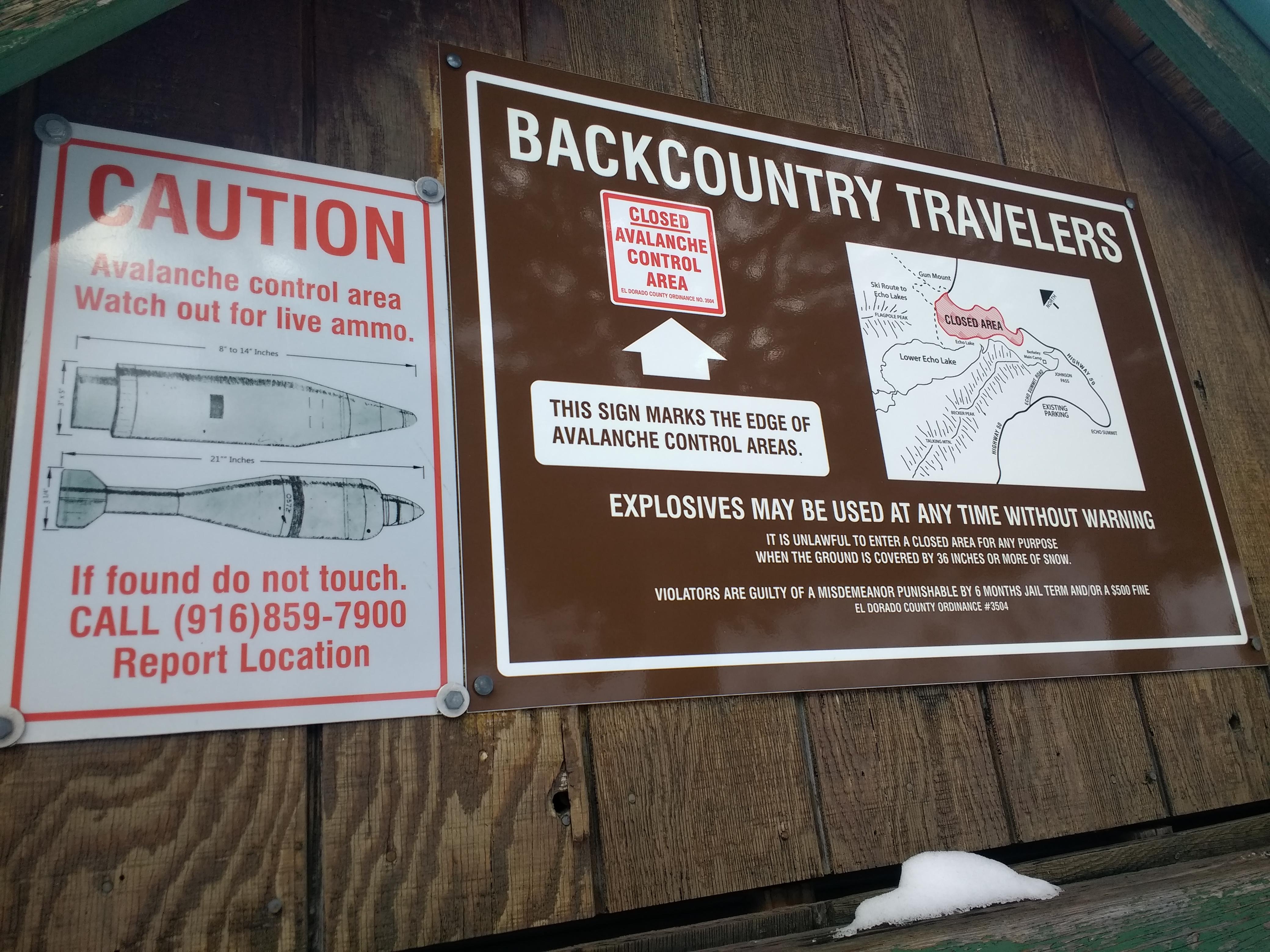 Echo Lake, CA Went snowshoeing the other day, learned that we have