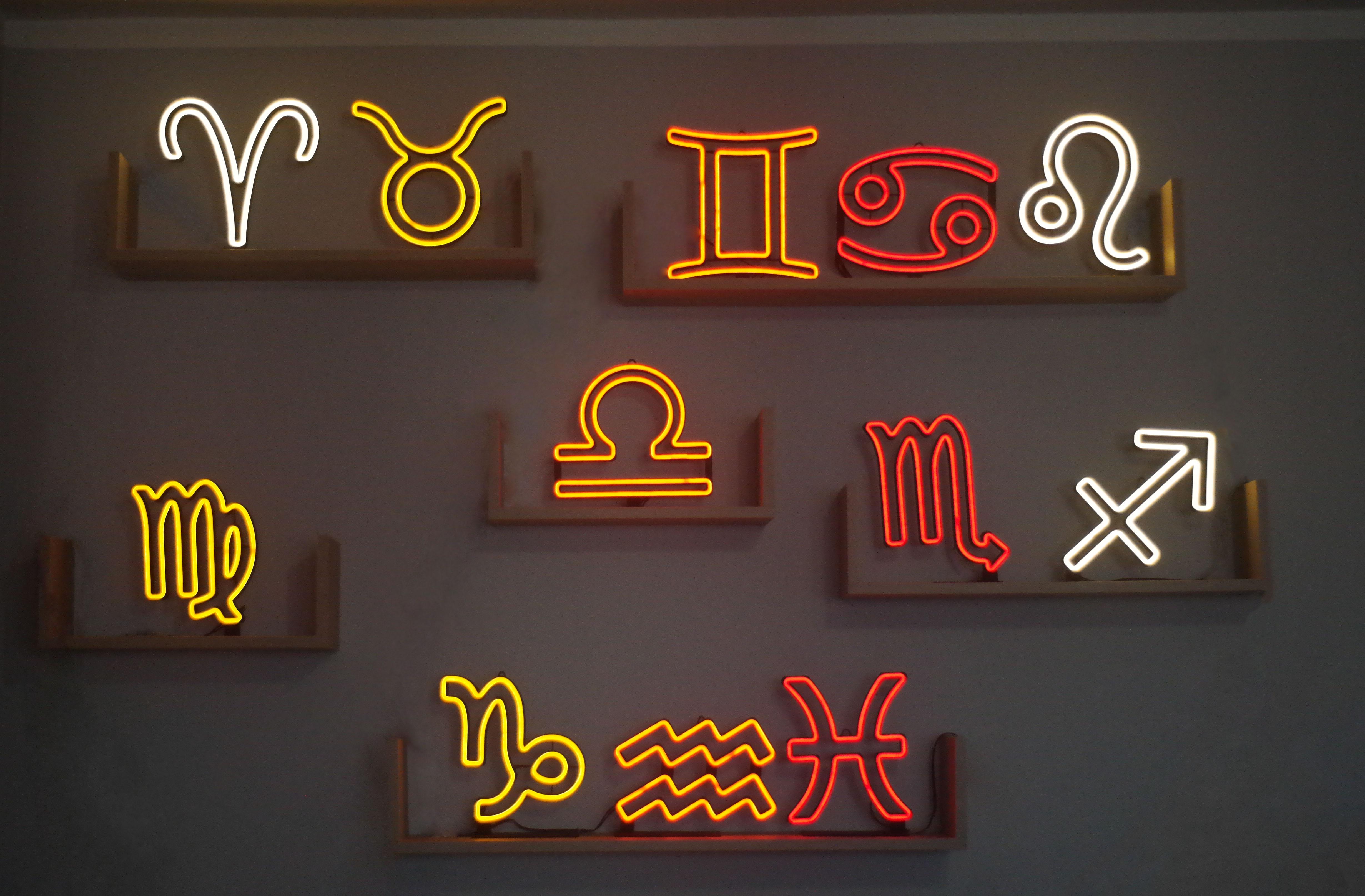 Made a Neon Zodiac signs r/Zodiac