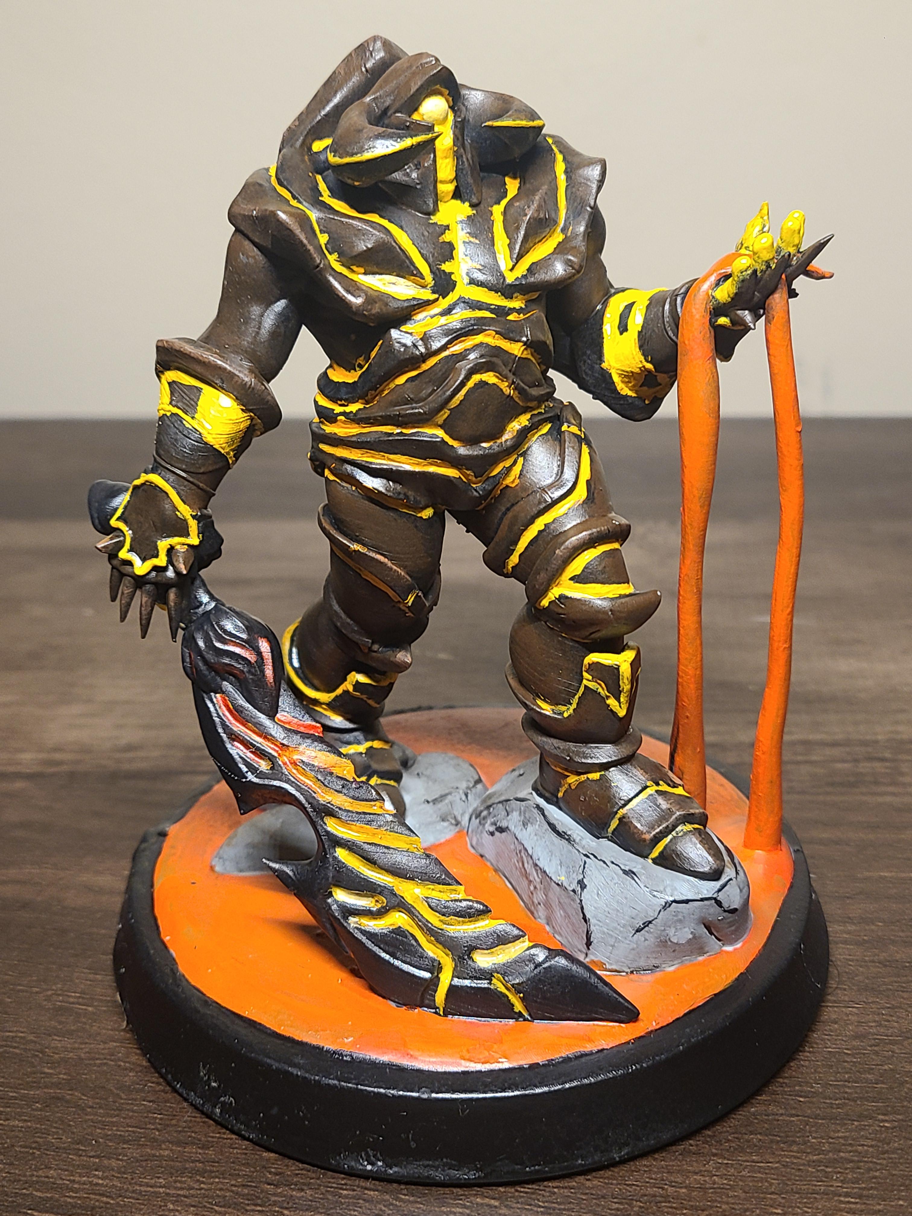 HM Molten Zuk pet. 3D printed and painted r/runescape