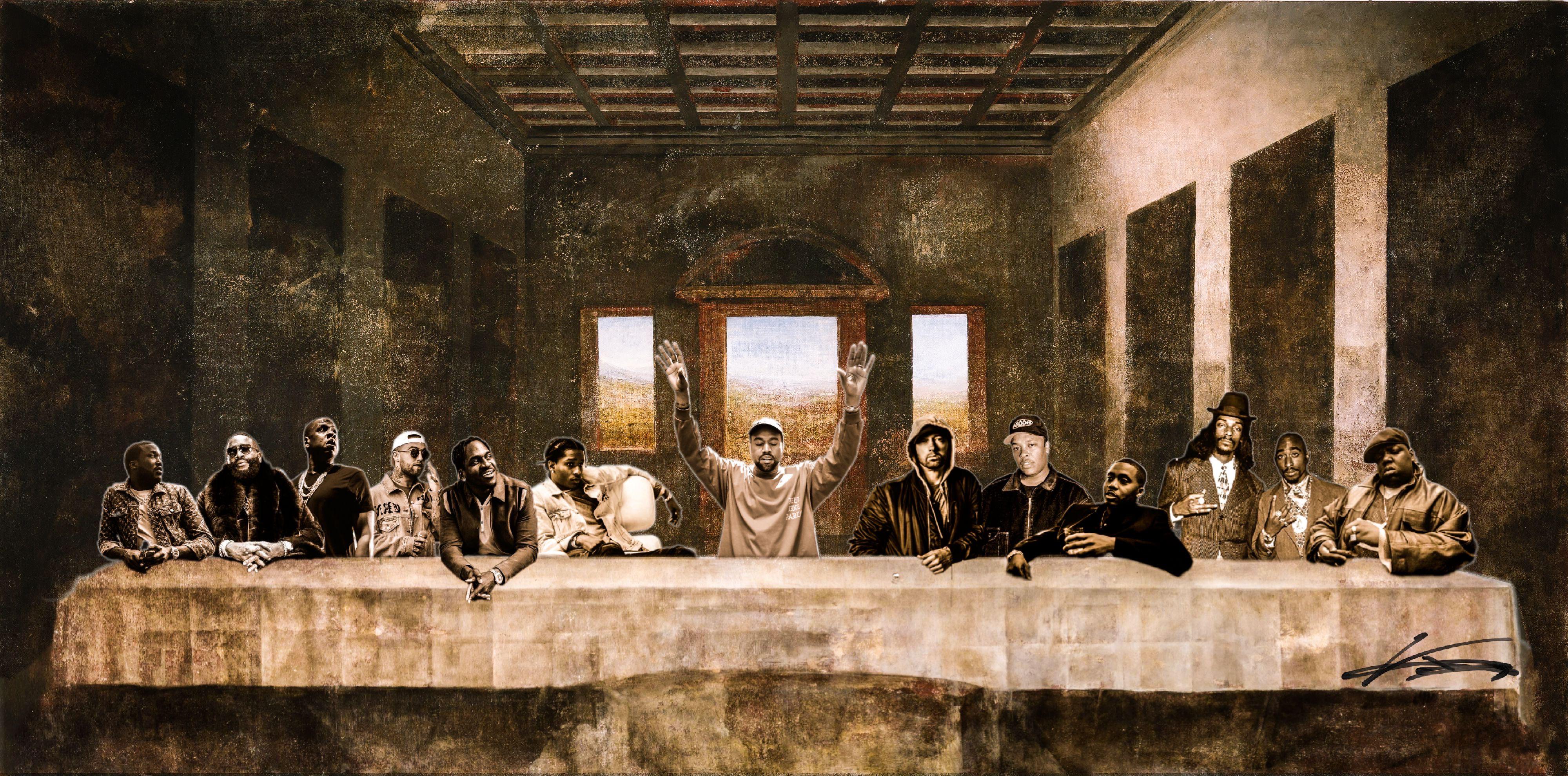 Last Supper HipHop Edition r/HipHopImages