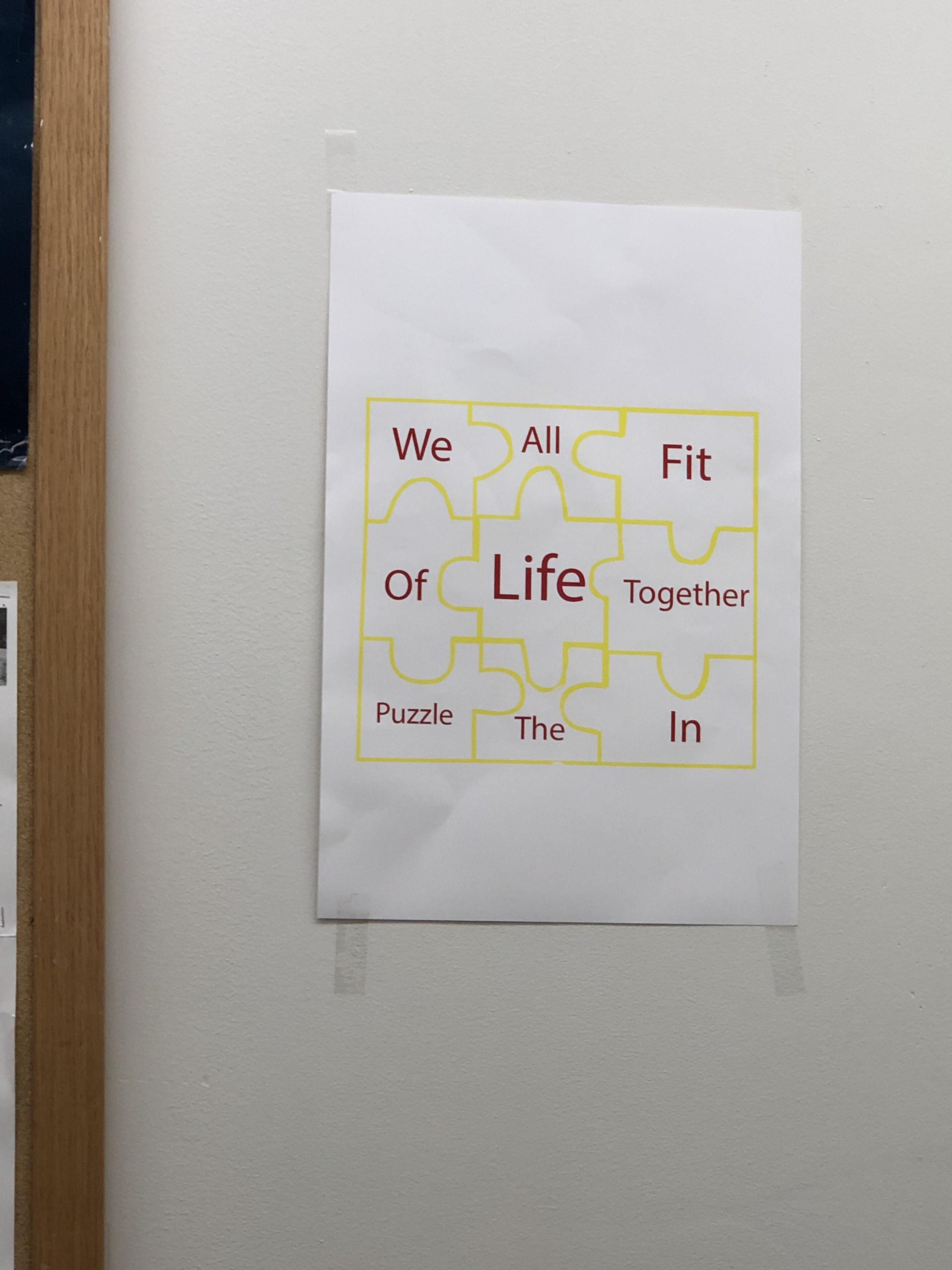 We all fit of life together puzzle the in dontdeadopeninside