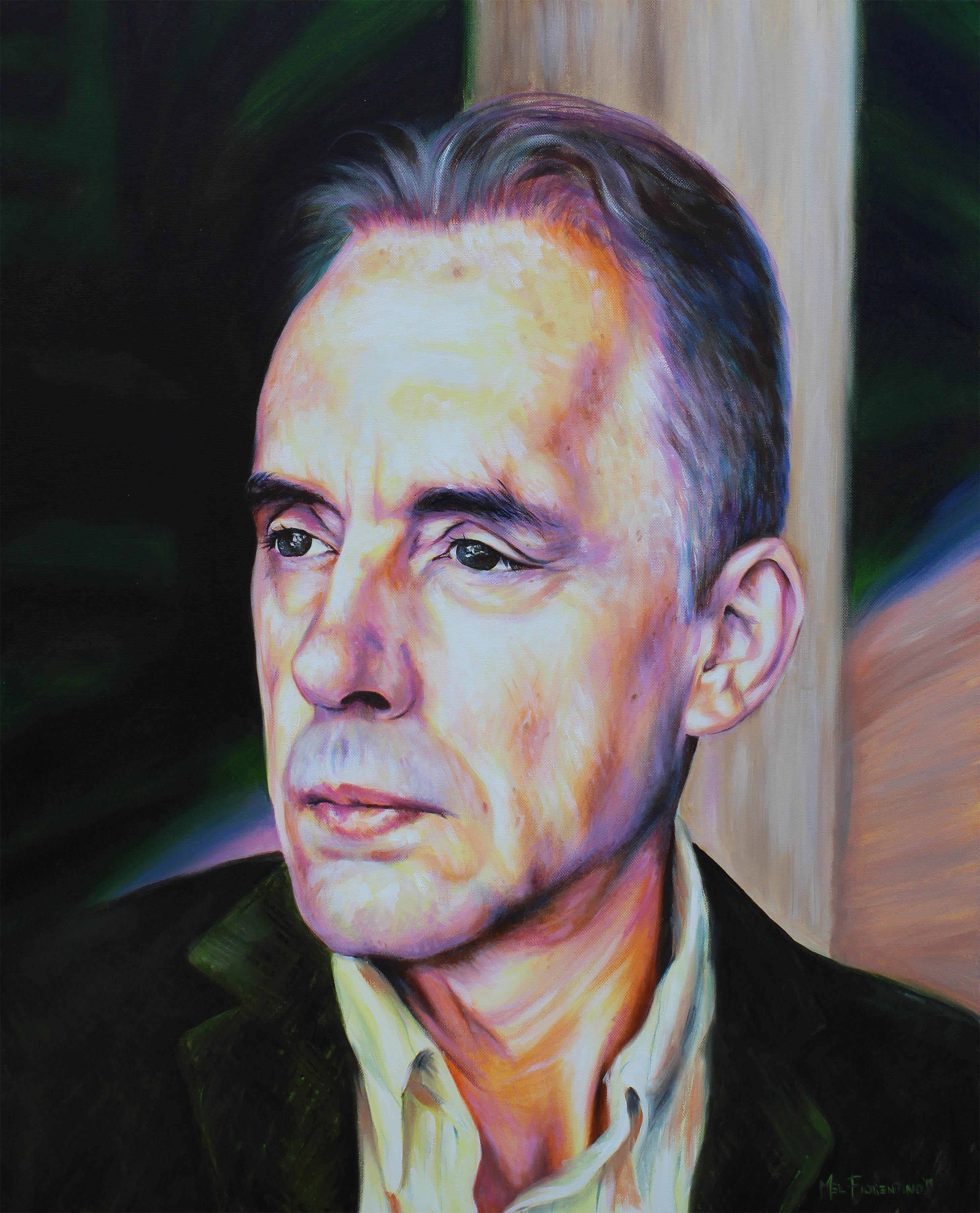 Jordan B. Peterson, oil on canvas by me. Just finished last night