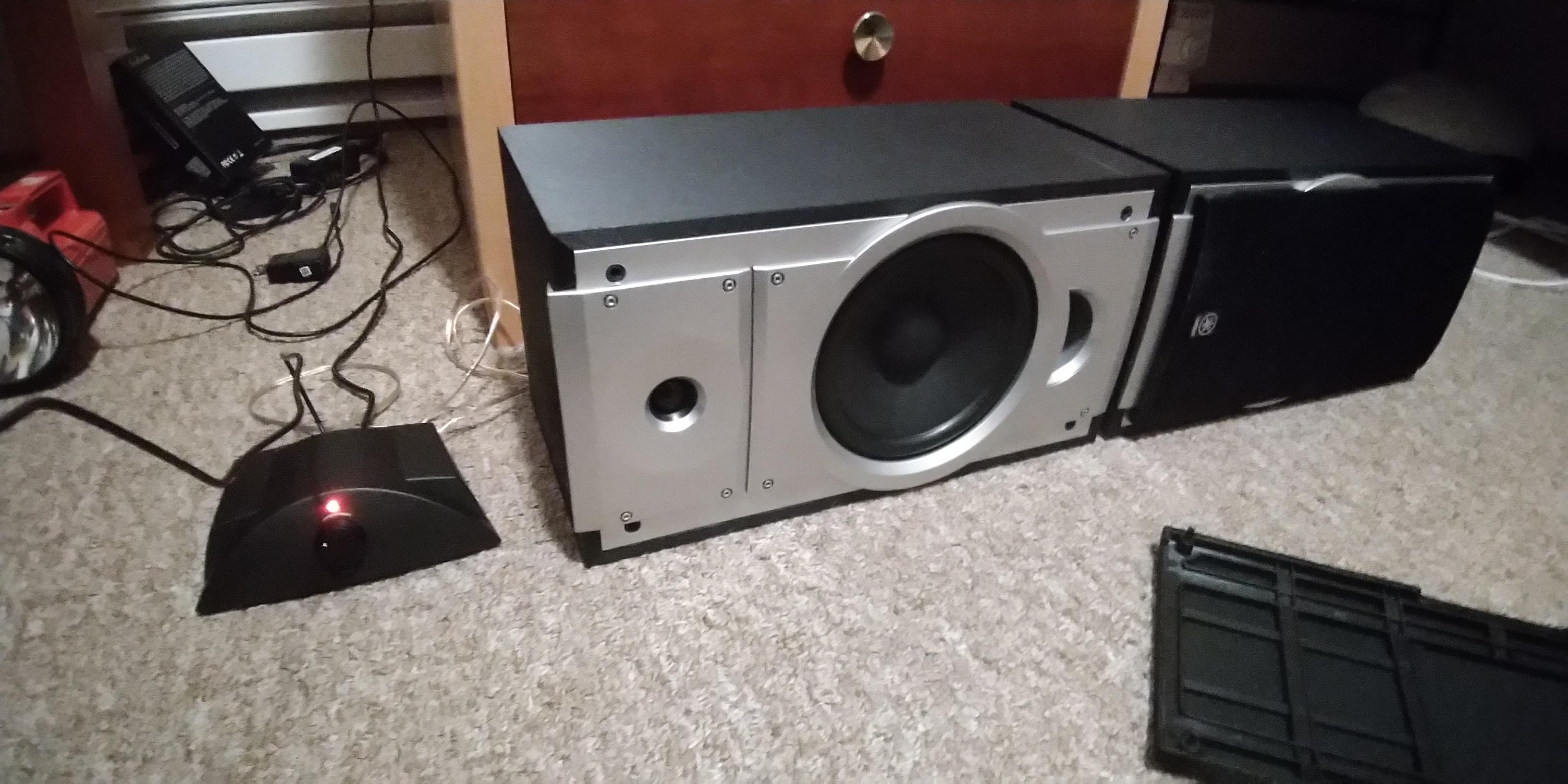 Cheap speakers? Cheap Amplifier too! (The amp is pretty weak, barely