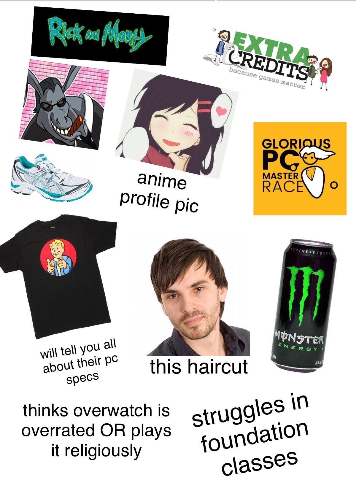 Game Dev student starter pack r/starterpacks