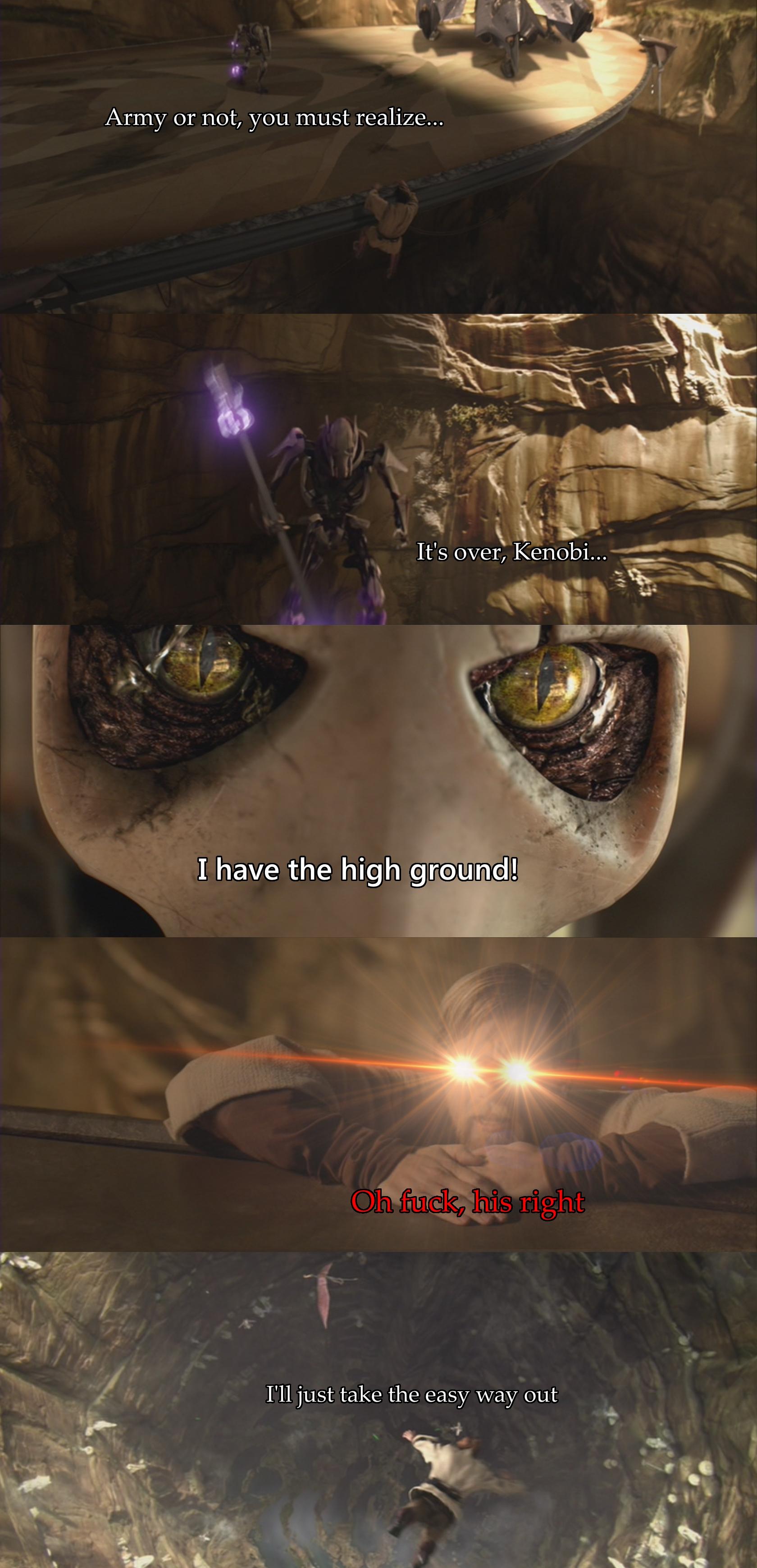 You lose, General Kenobi PrequelMemes