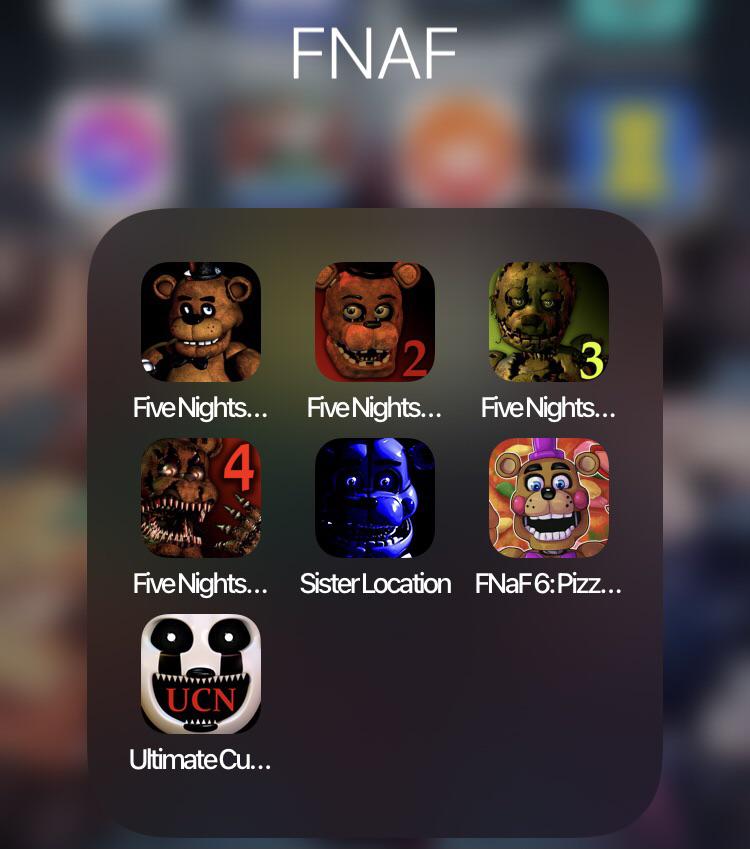 Just bought all the fnaf games on my phone is there a difference in the