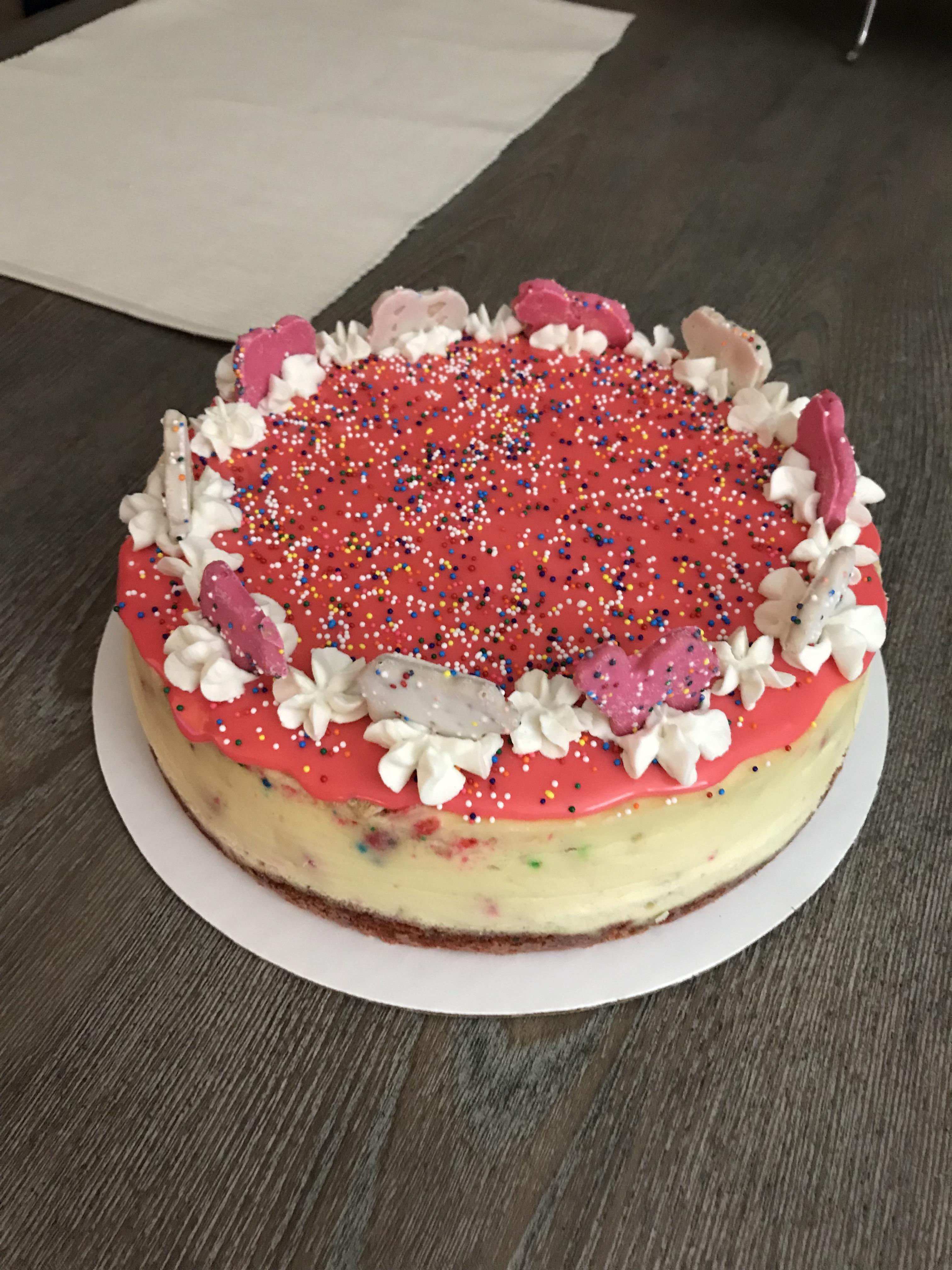 Frosted Animal cookie cheesecake r/cheesecake