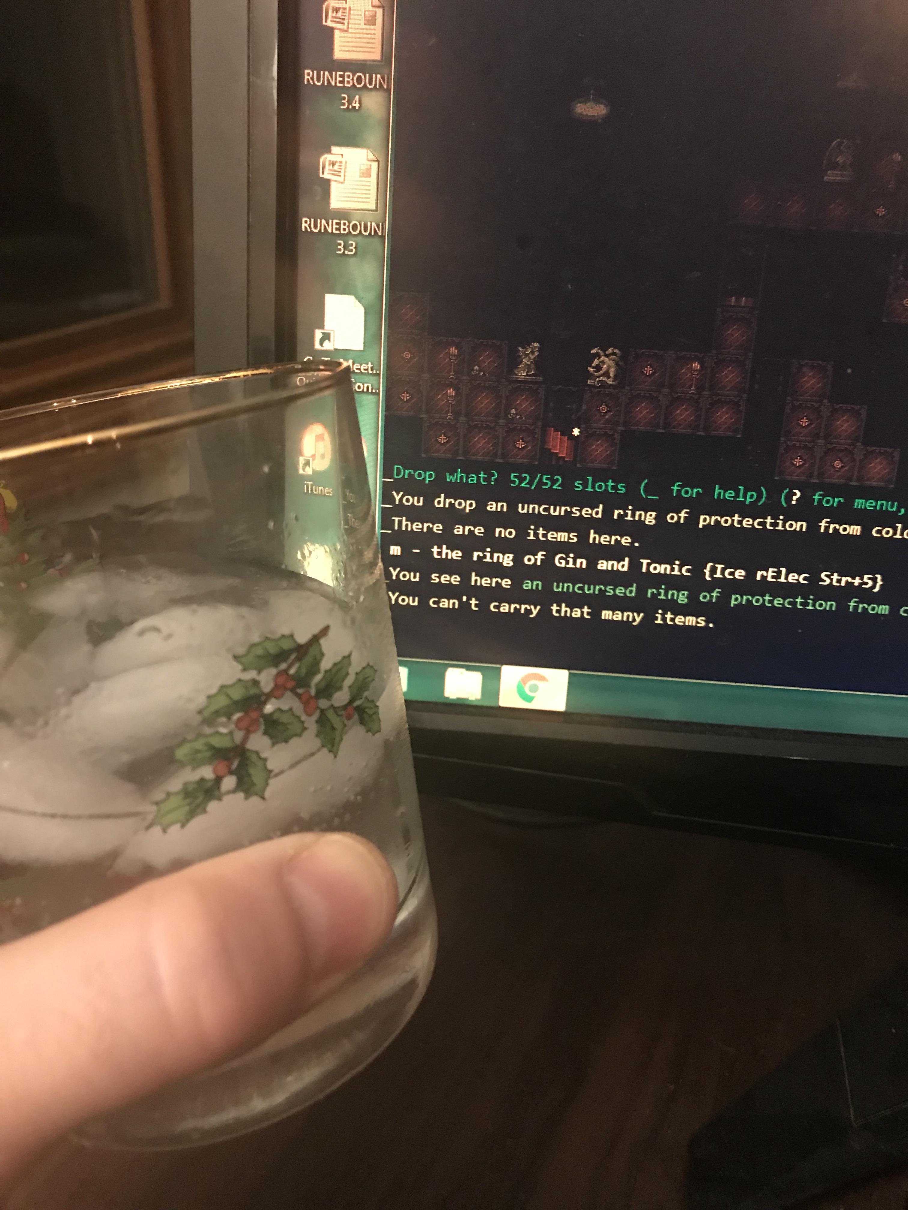 On my sixth gin and tonic when! r/dcss