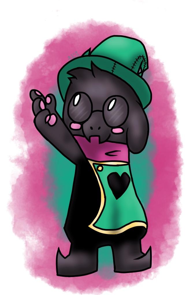 The power of fluffy bois shines within you! ralsei