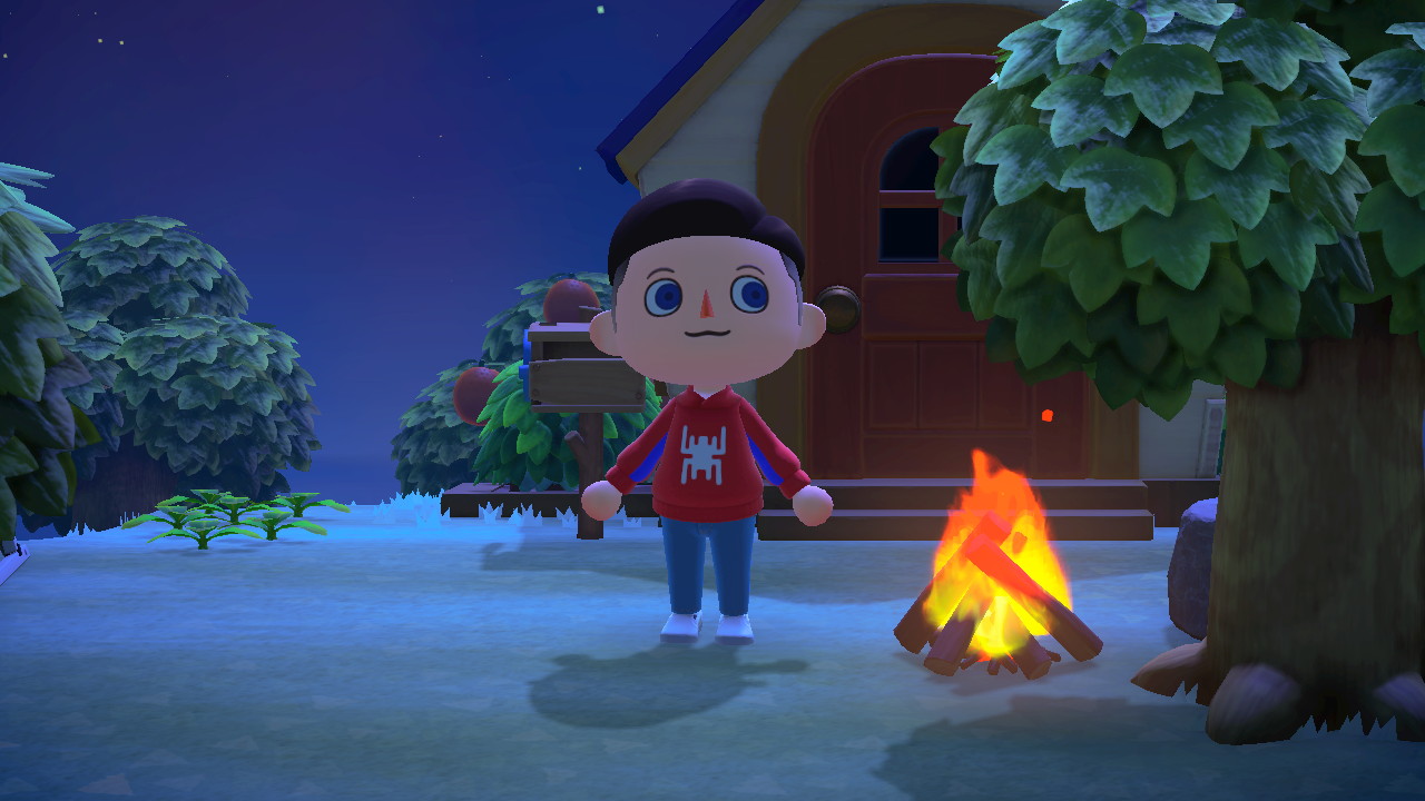 Made myself a simple SpiderMan hoodie in Animal Crossing! gaming