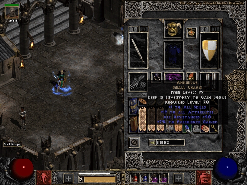 First ever annihilus on PlugY.. Thank you seal trick. diablo2