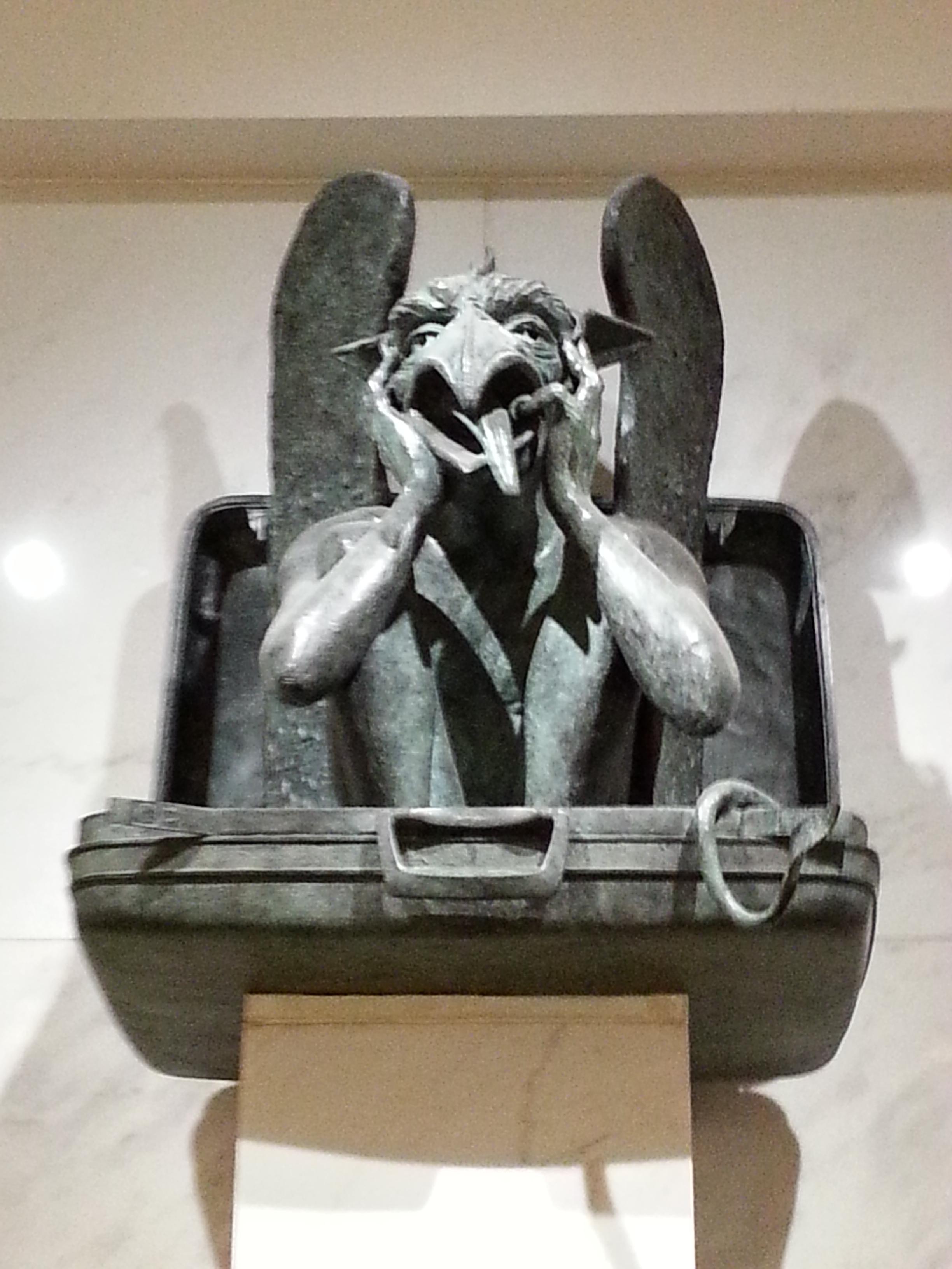 Denver International Airport gargoyle r/pics