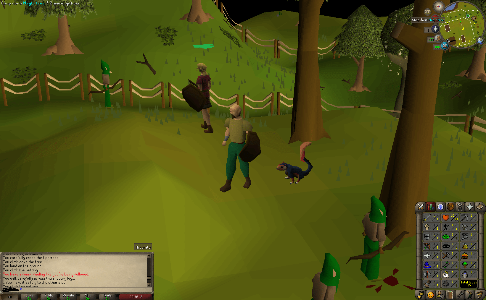 Just decided to start playing OSRS again from what my friend said, this