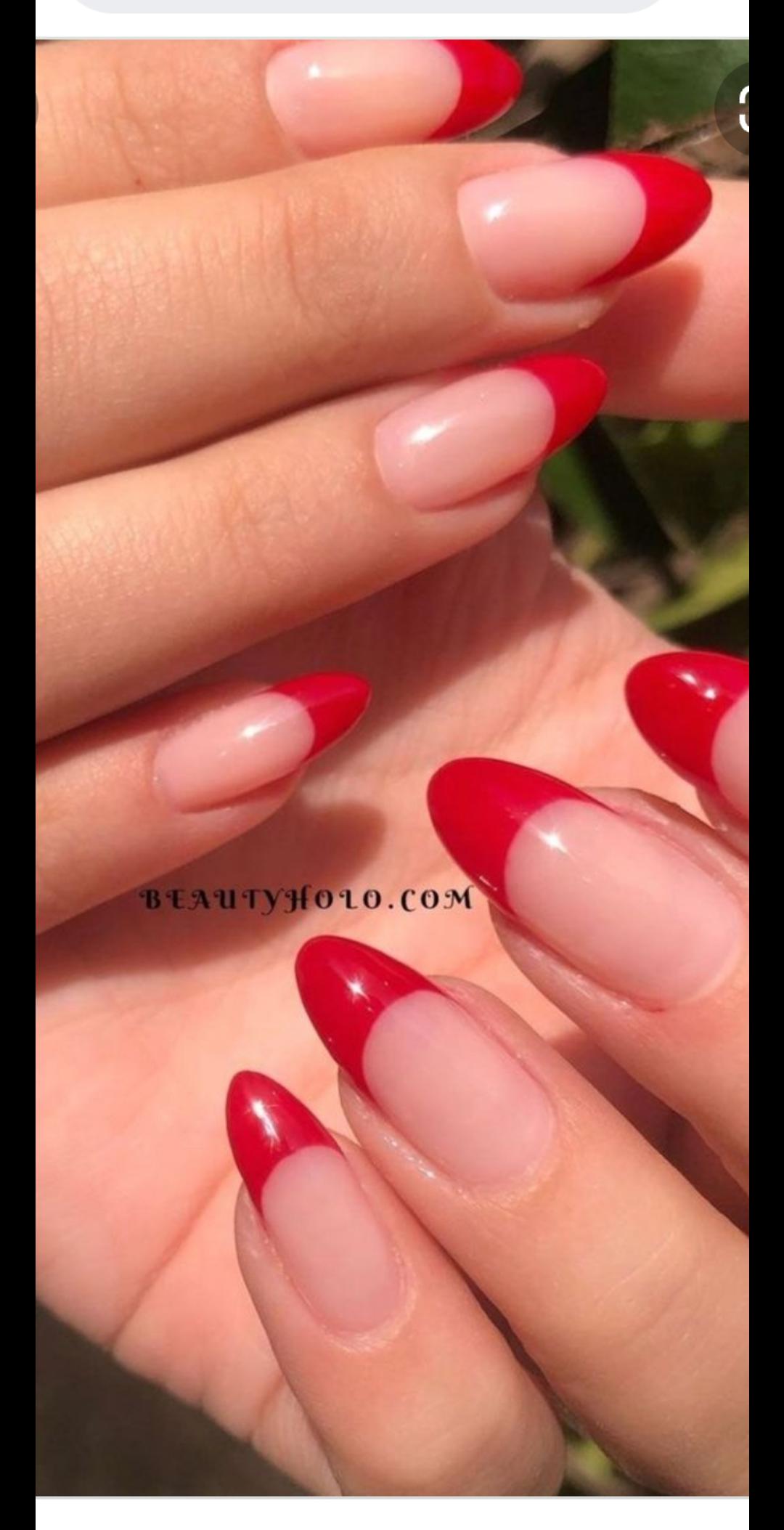 Anyway to achieve this with acrylic, without showing my natural nail