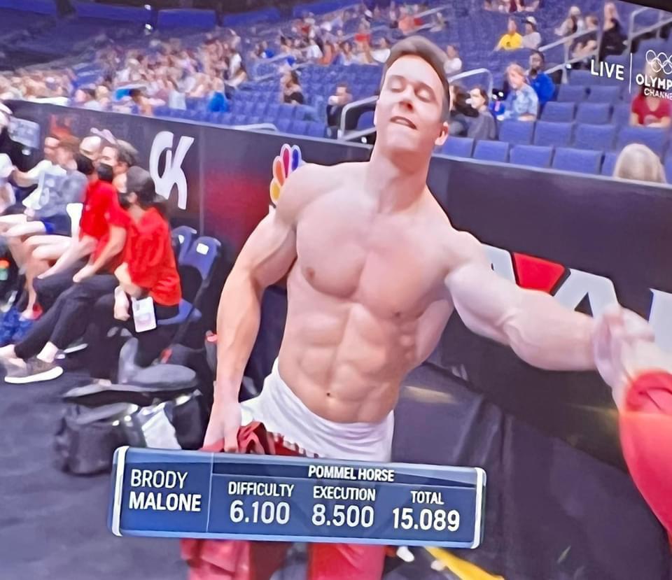 Olympic gymnast Brody Malone : nattyorjuice