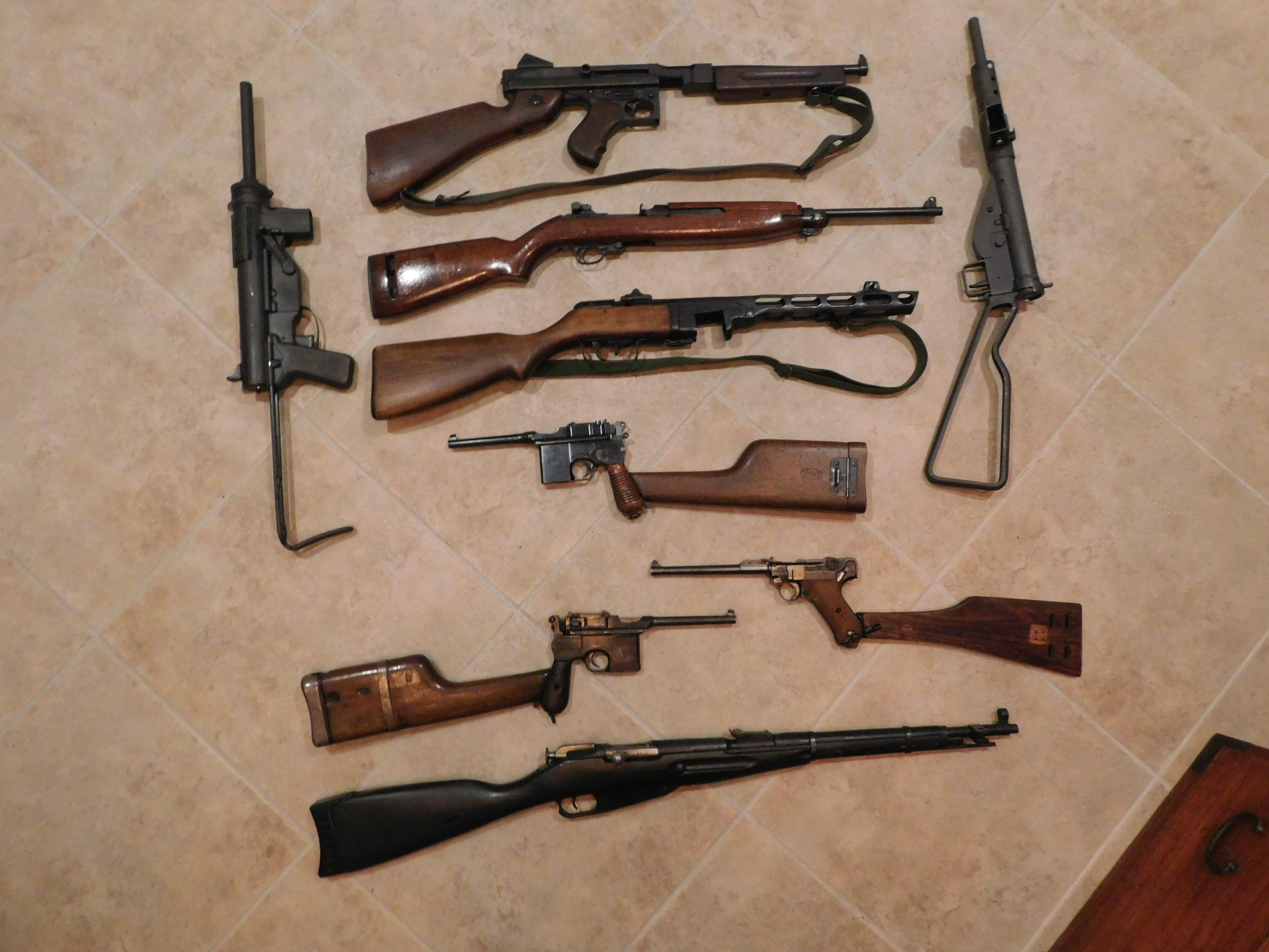 WWII Shoulder Weapons second try for image r/NFA