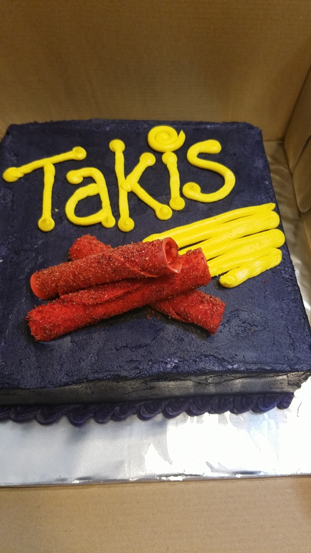 Cake for a takis lover! r/cakedecorating