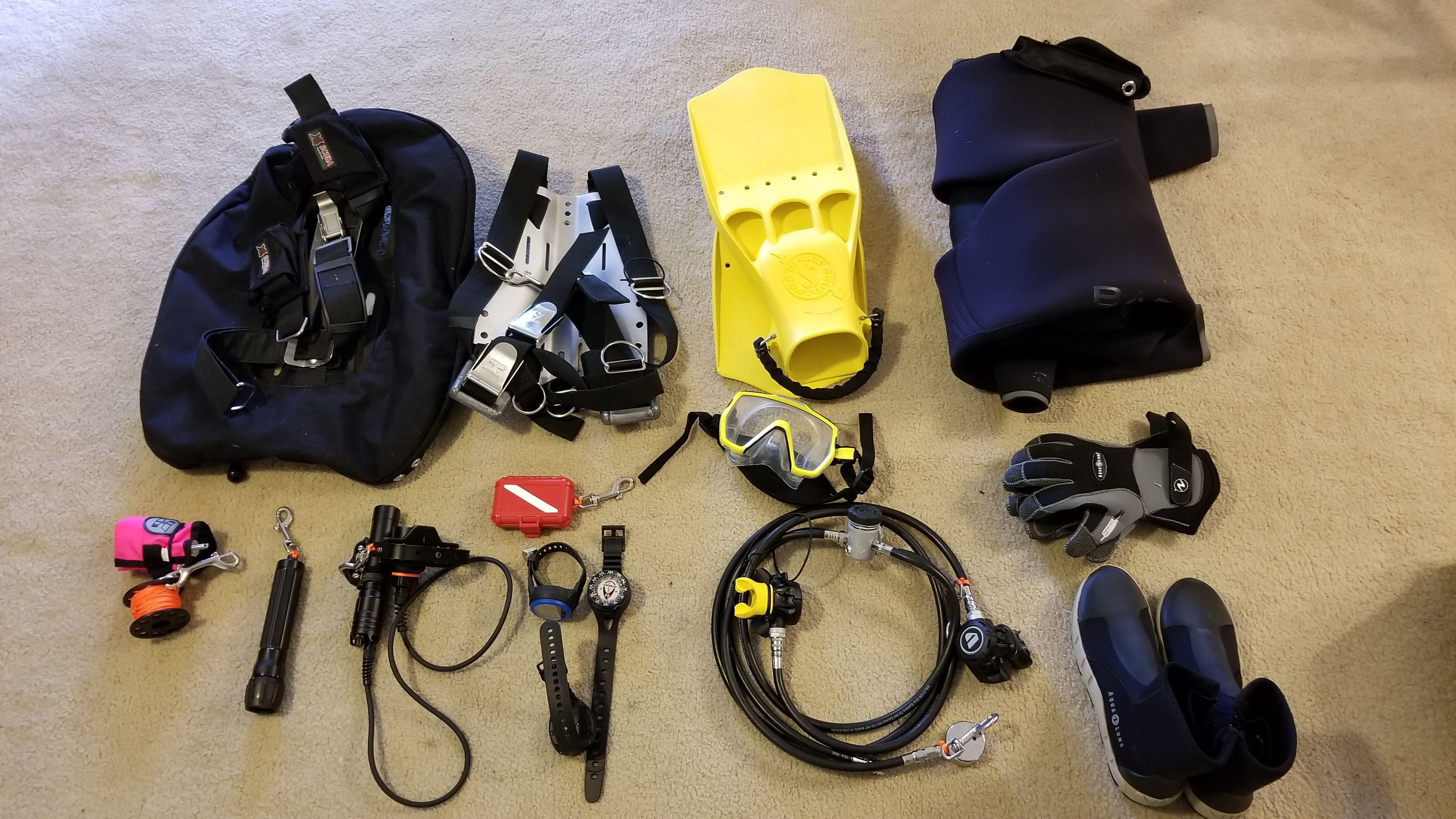 Since we're doing gear posts travel diving San Diego next week r/scuba
