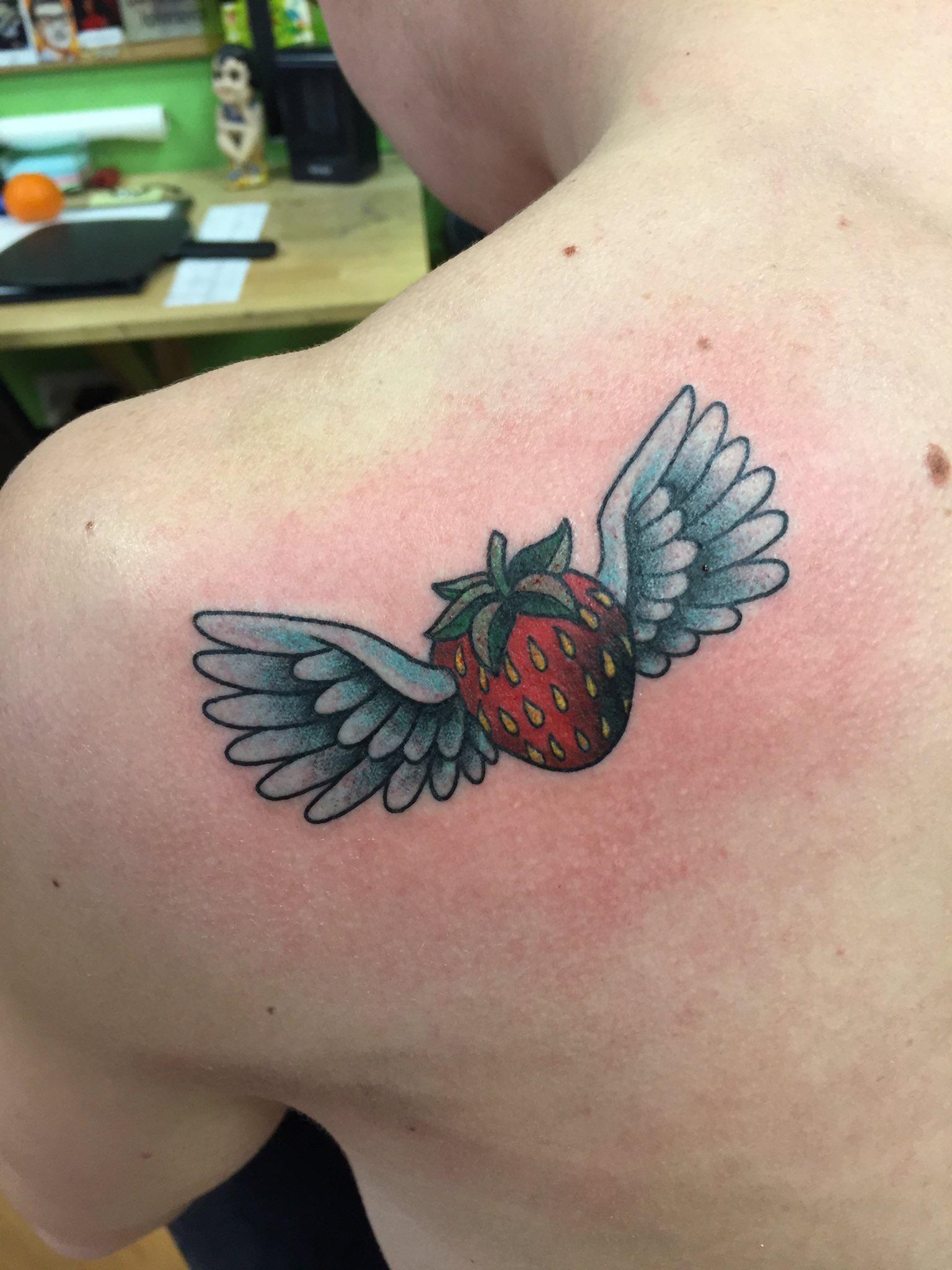 Here’s a picture of my tattoo from when I first got it two