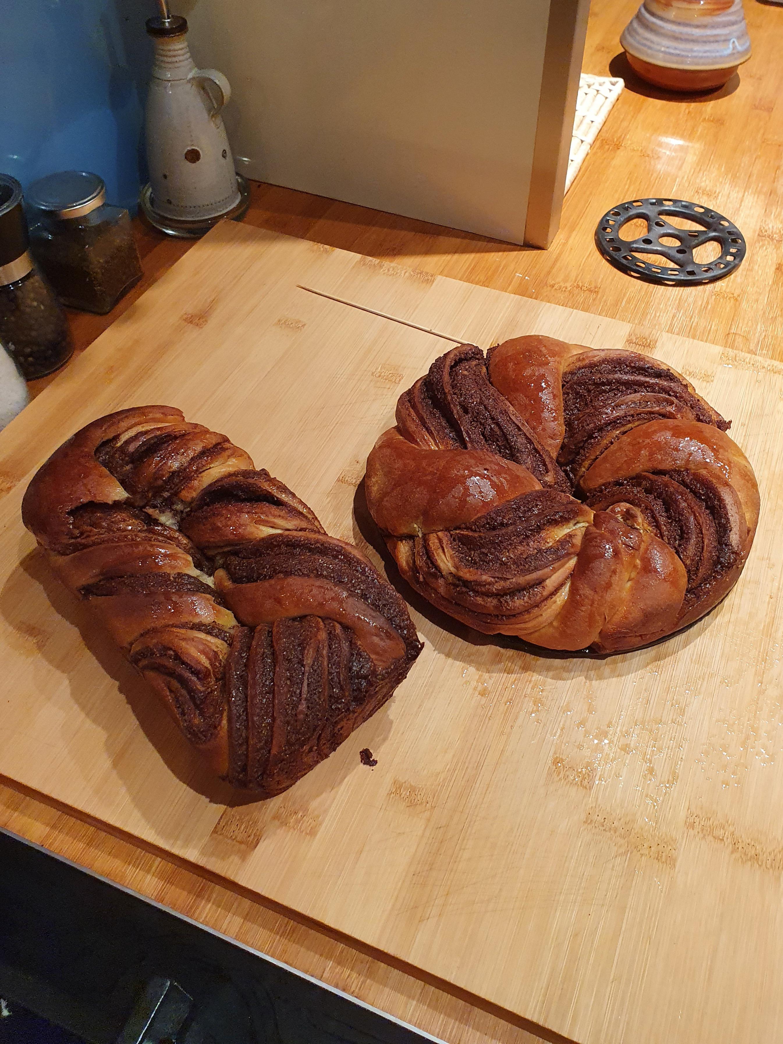 Double Cinnamon Babka action from the Seinfeld Ep. These things are