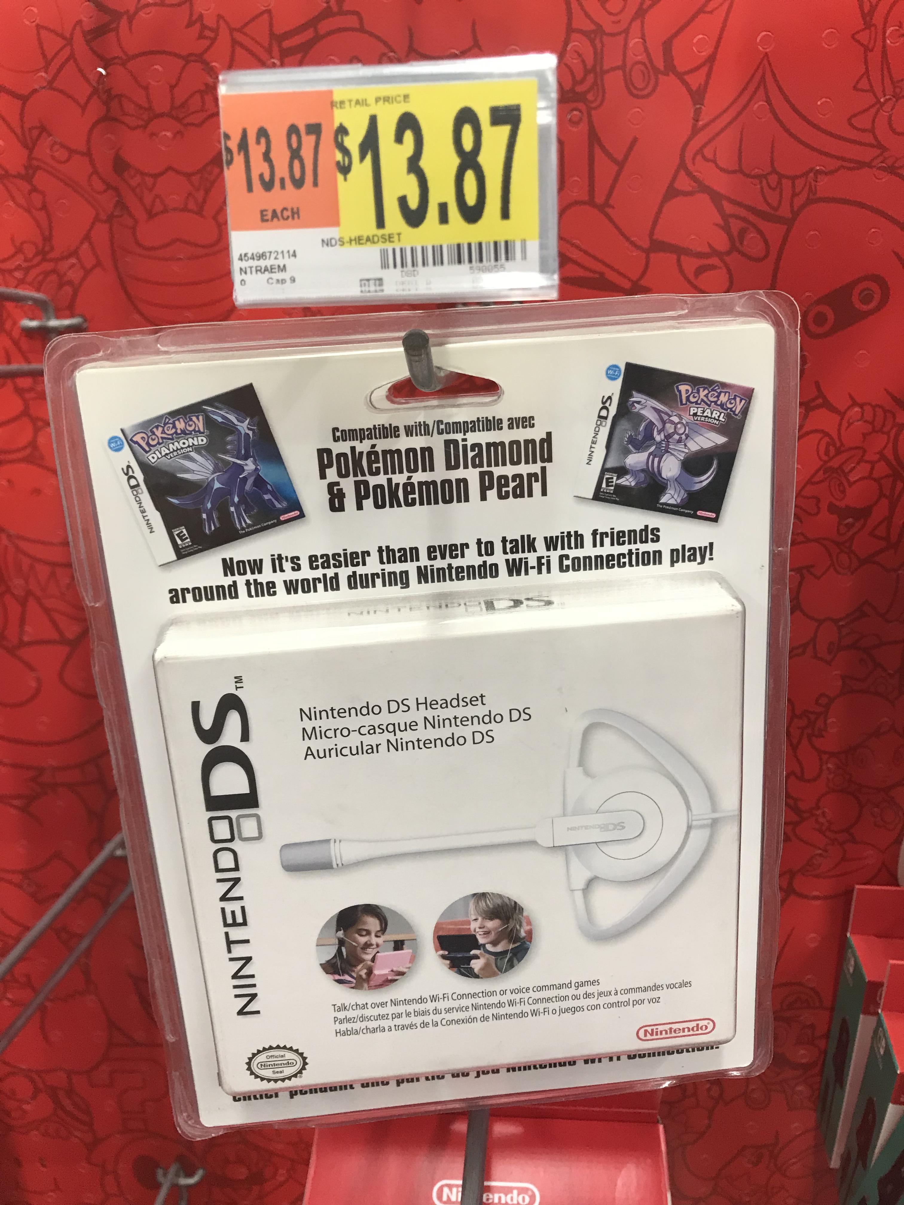 My local Walmart is still selling a headset for the original Nintendo