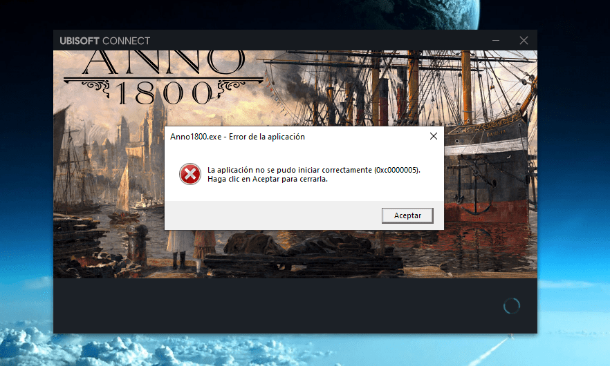 [HELP] The game won't start "Error 0xc0000005" Does anyone know to to