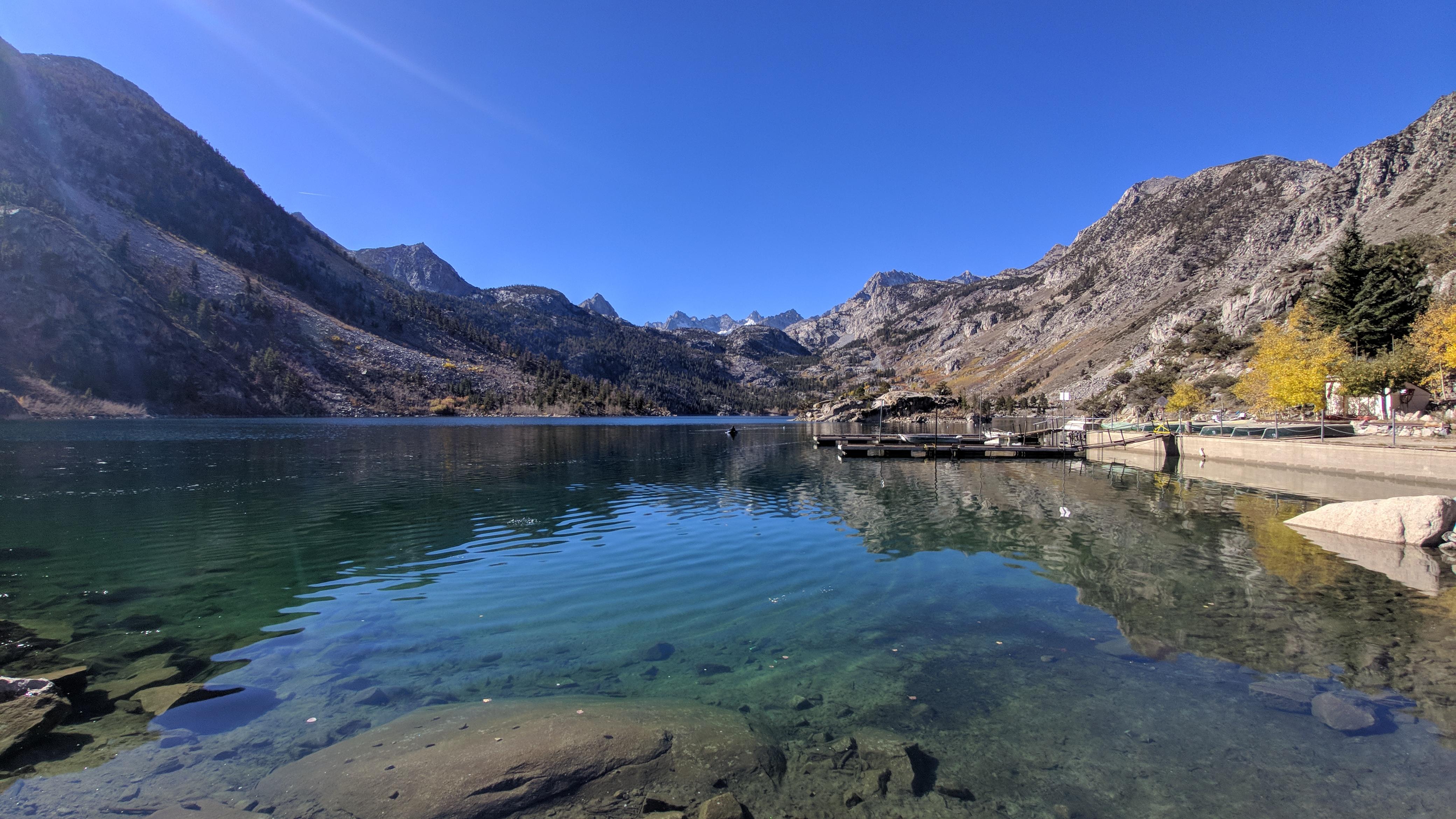 Lake Sabrina, CA. Love the g6 camera r/lgg6