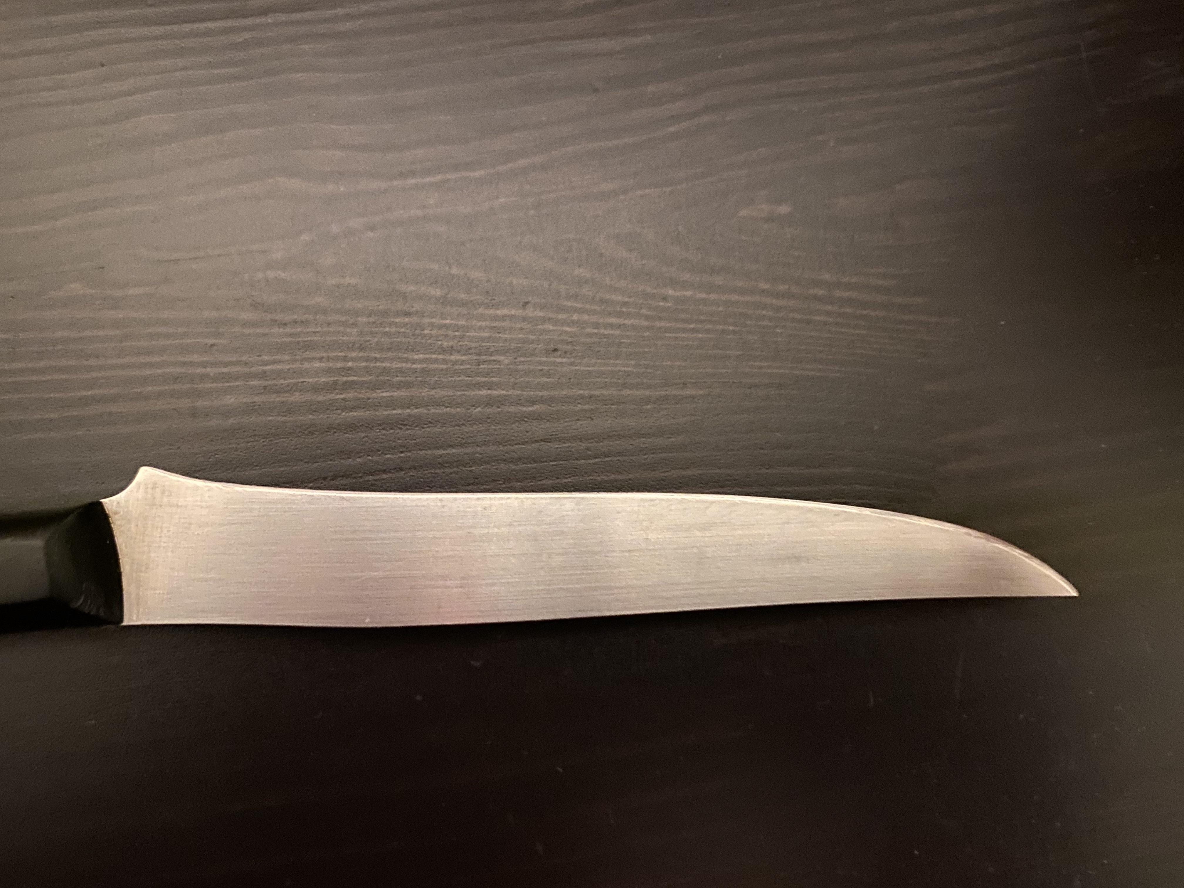 How to sharpen knife with a curved heel? r/sharpening