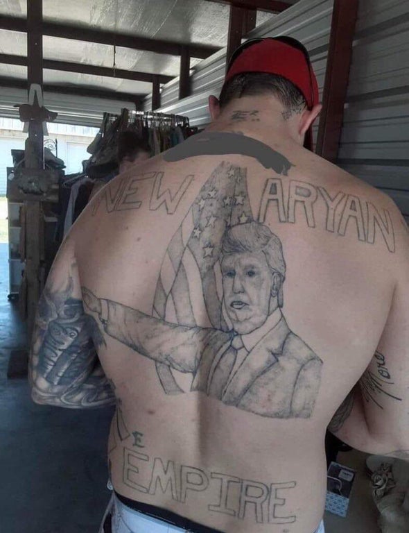 An actual trashy tattoo r/trashy