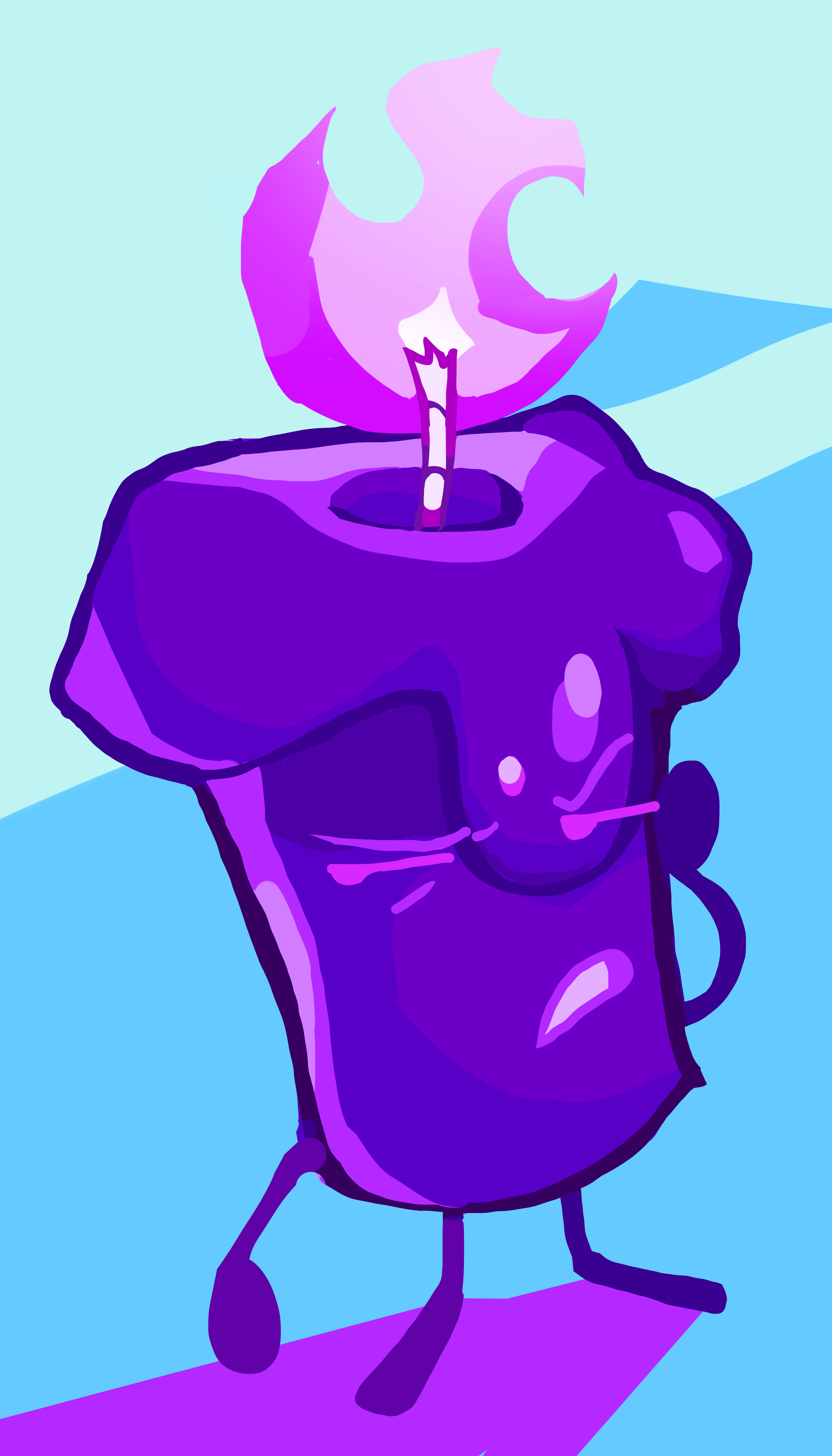 candles inner flame (oc) r/inanimateinsanity