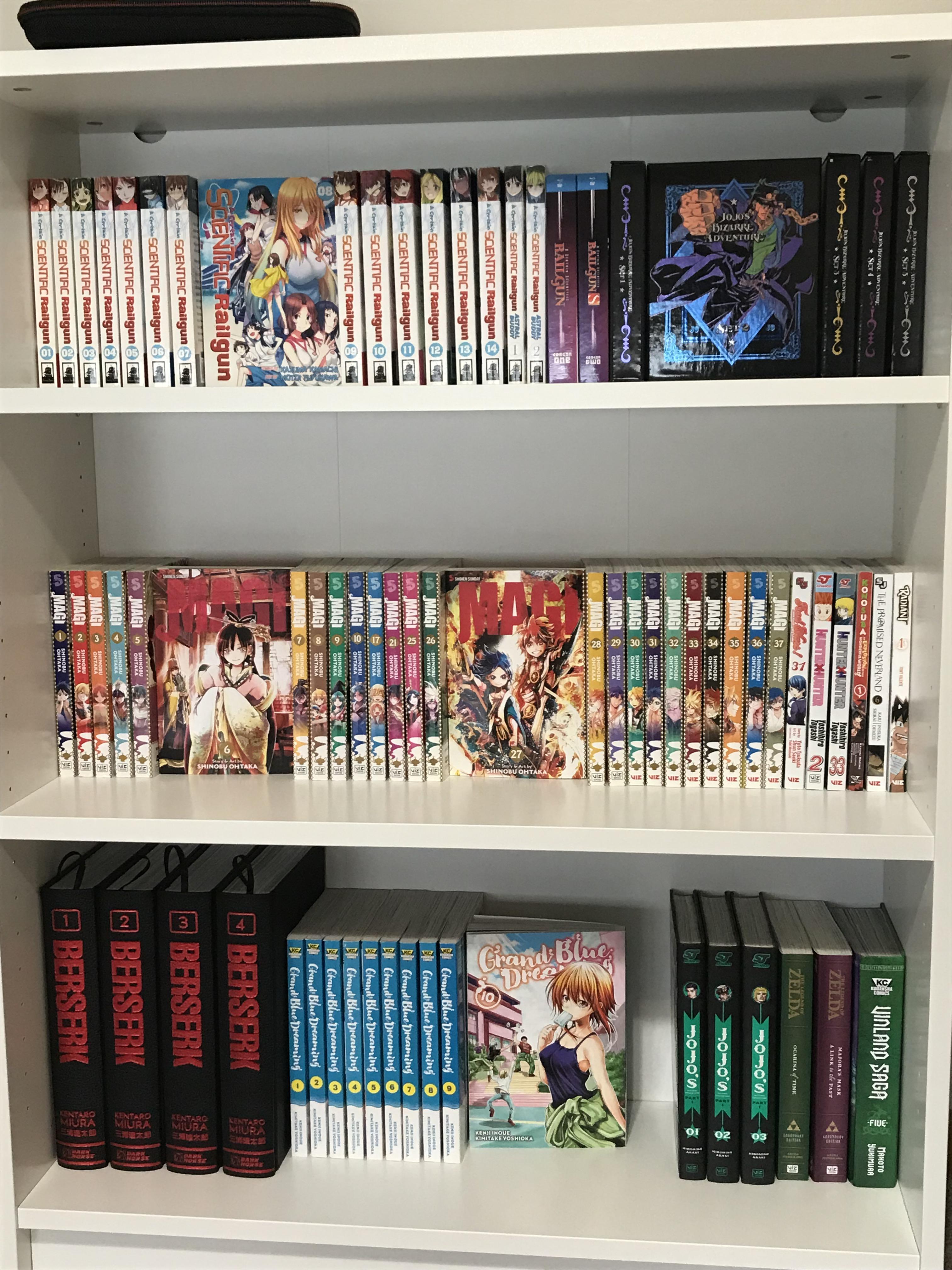 IKEA was finally opened so I could get a shelf, feat some Bluray’s too