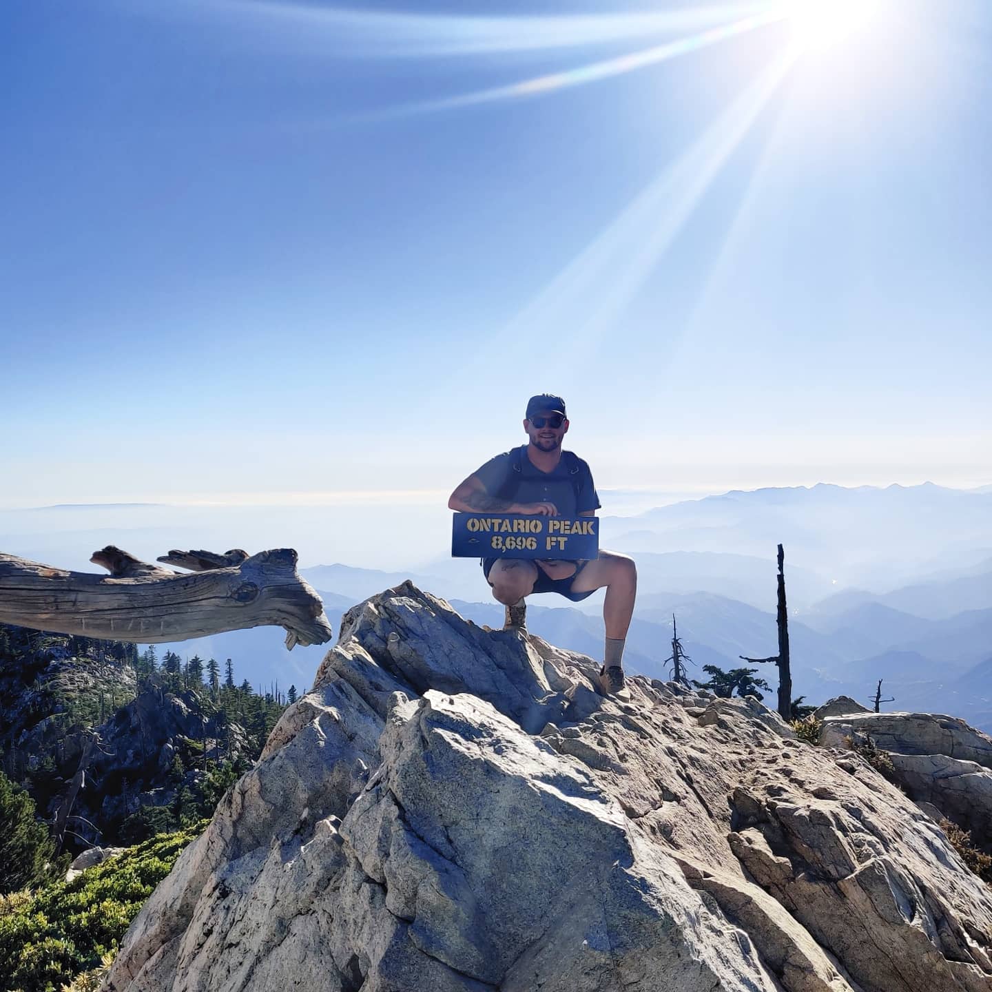 Beautiful view from the summit of Ontario Peak! r/socalhiking
