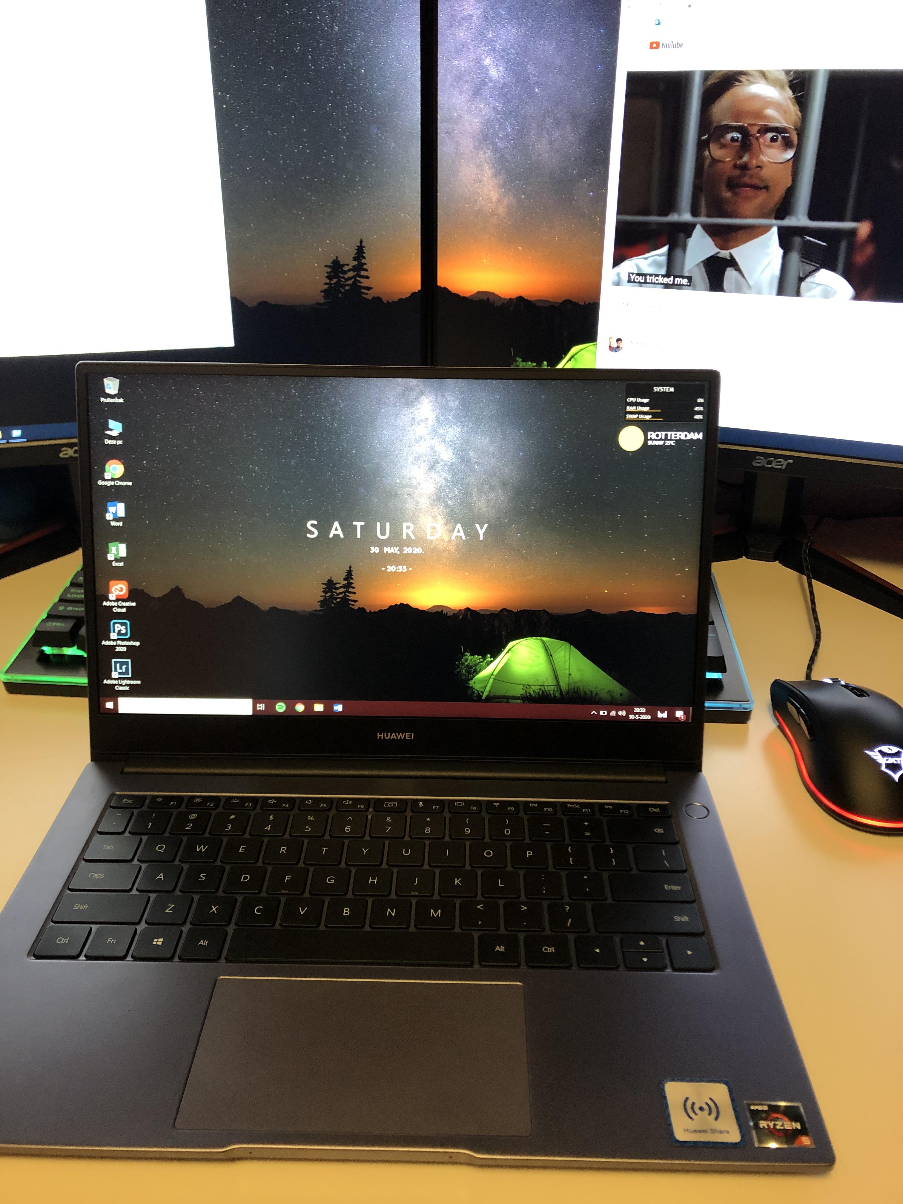 Bought myself a birthday gift! Huawei Matebook D14 r/laptops