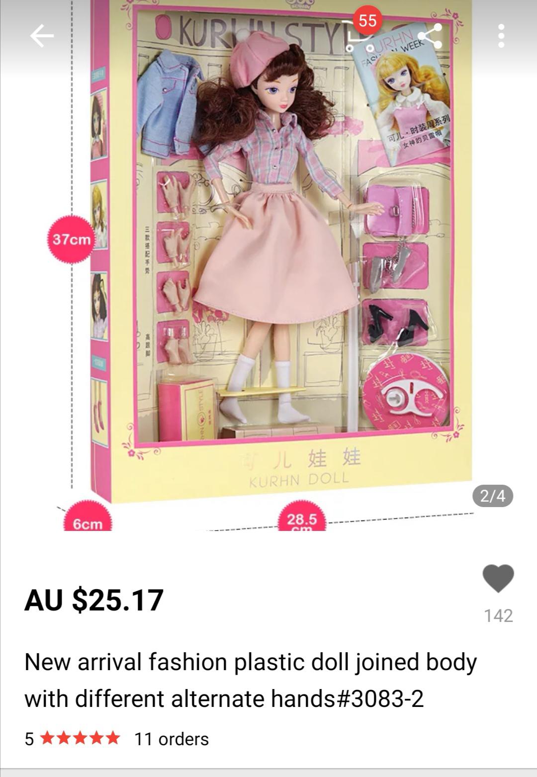 I came across these dolls on AliExpress, has anyone bought one or seen