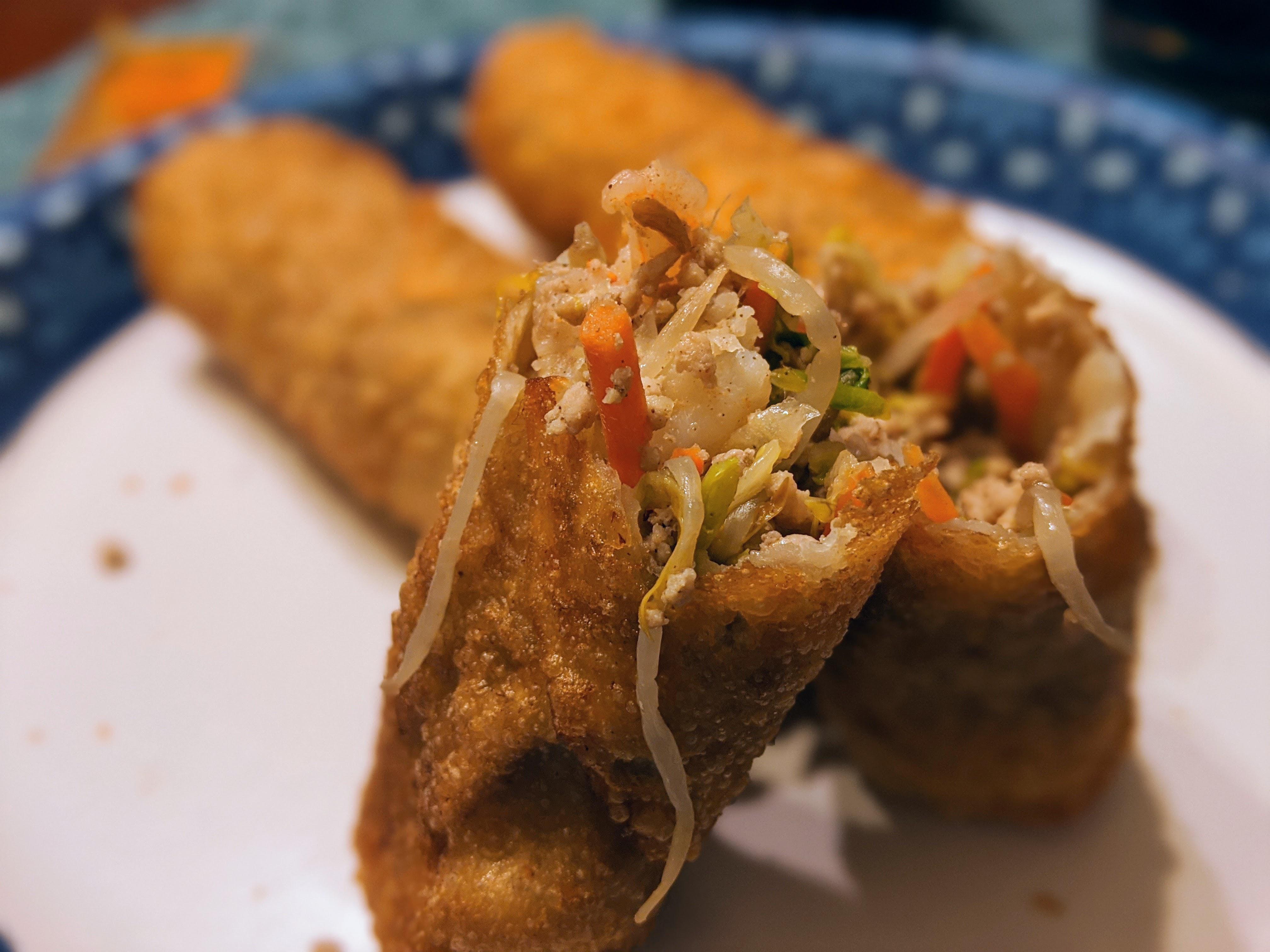 [Homemade] Shrimp and pork egg rolls r/food