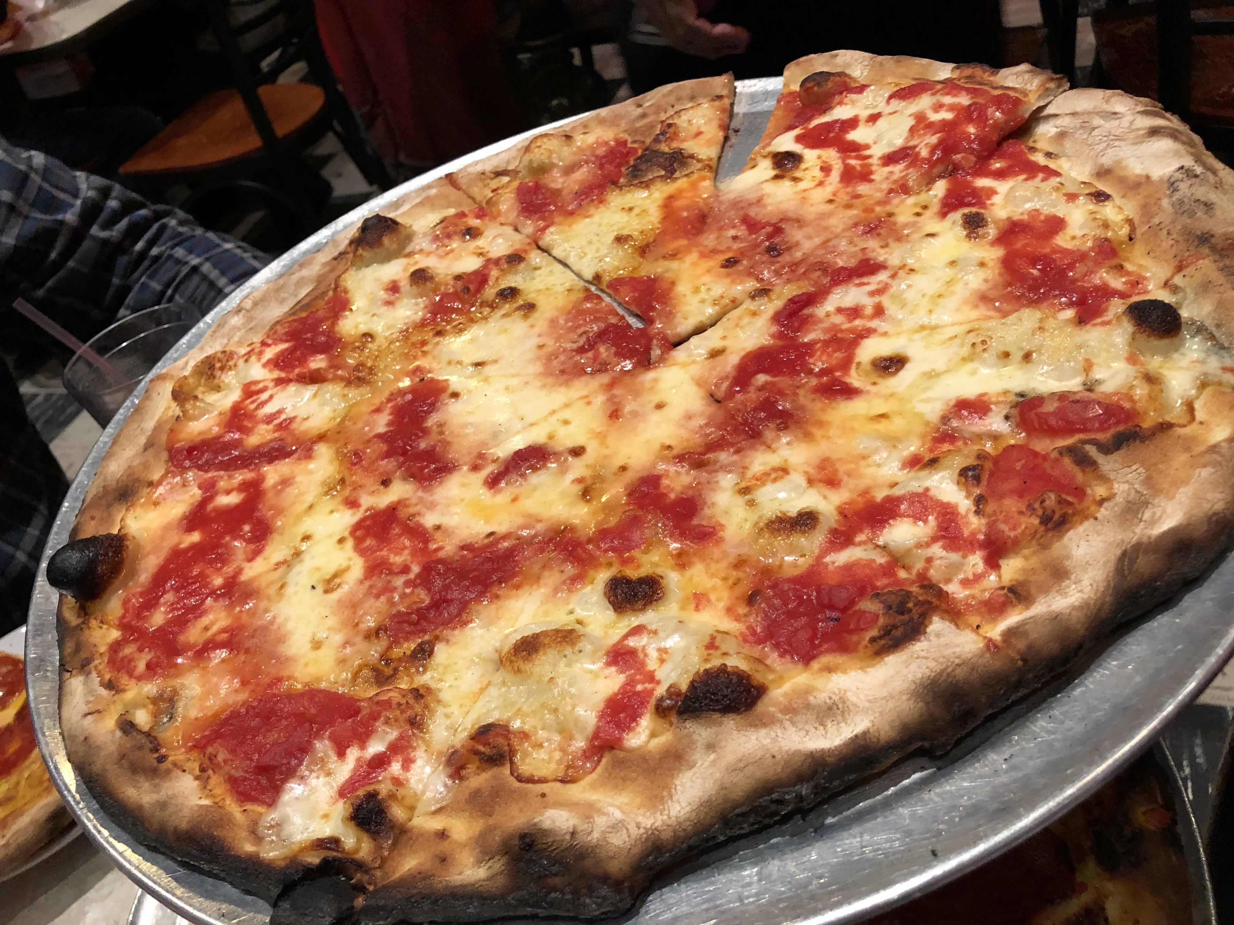 8 months in the desert dreaming of this moment. John's of Bleecker