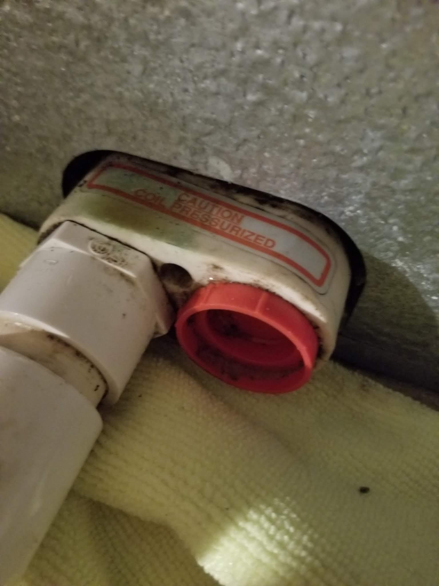 Is this a evaporator drain line? HVAC