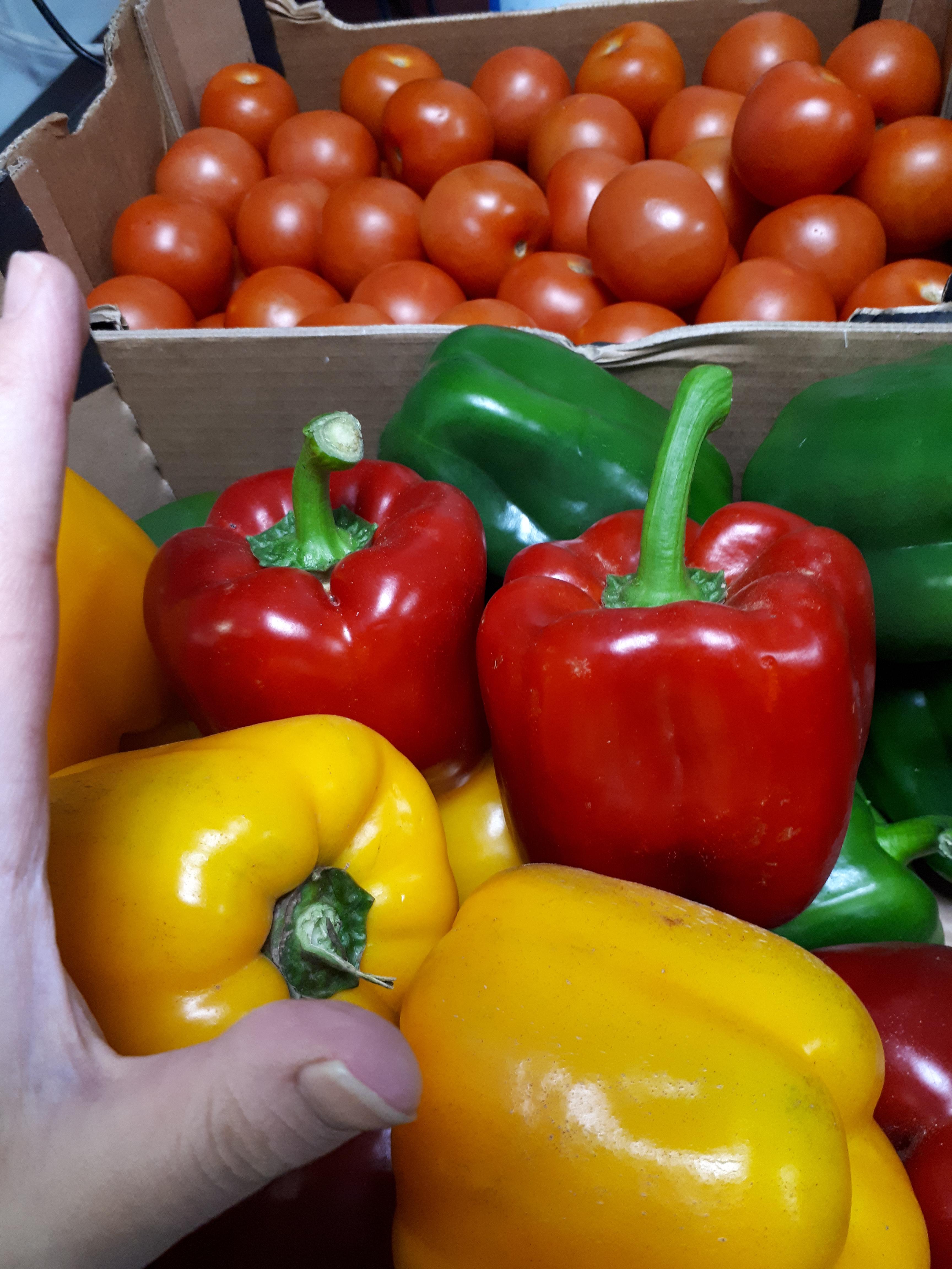 my HUGE peppers r/subway