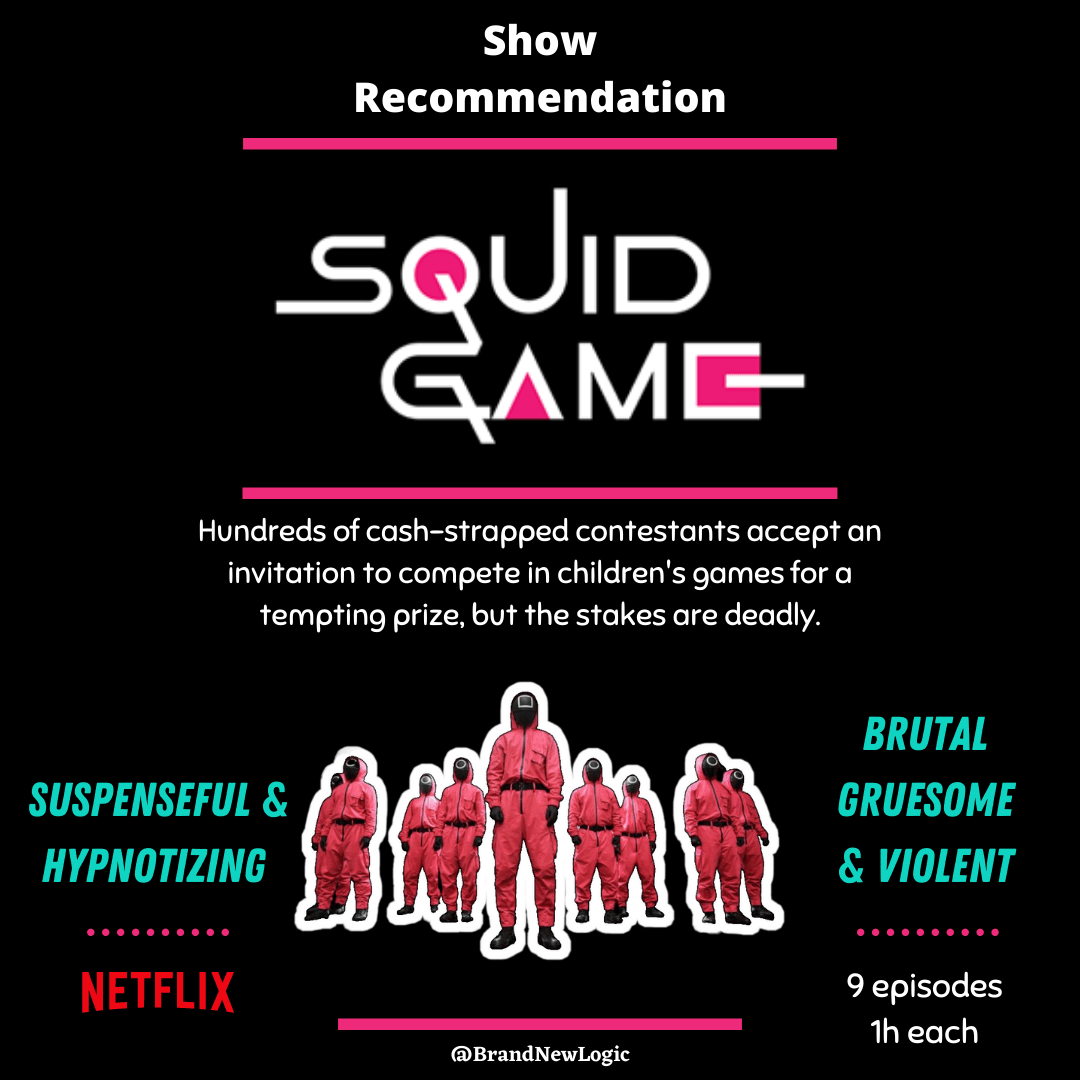 Squid Game is worth the hype r/brandnewlogic
