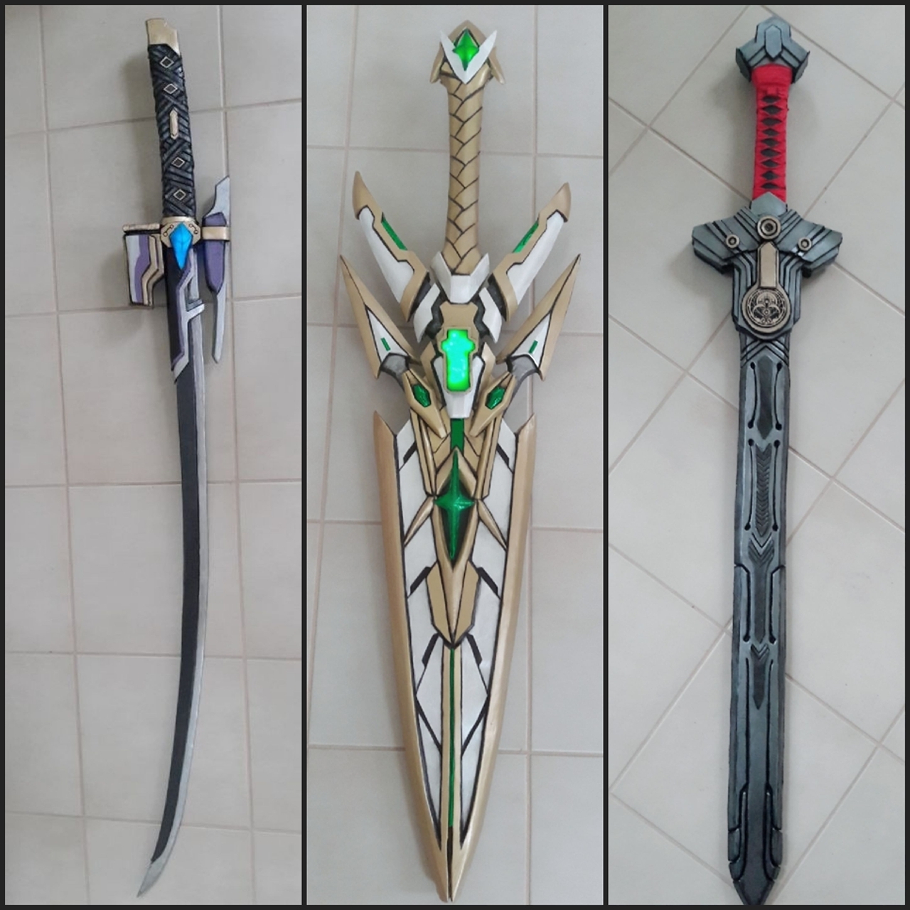 I wanted to share the props I've made so far from the series