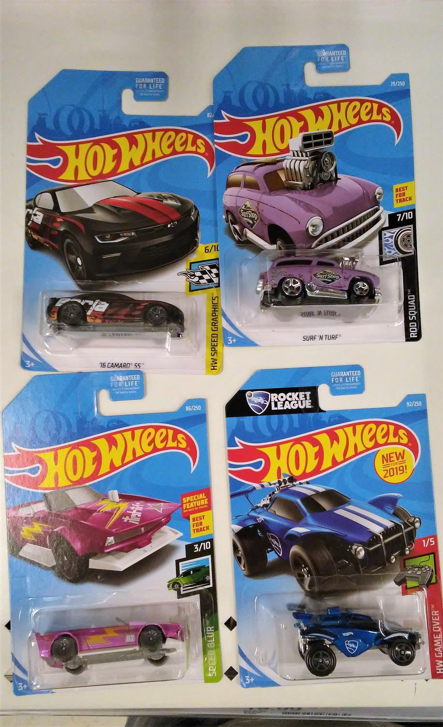 Went to Target and bought 3 recolor Hot Wheels car and 1 brand new Hot