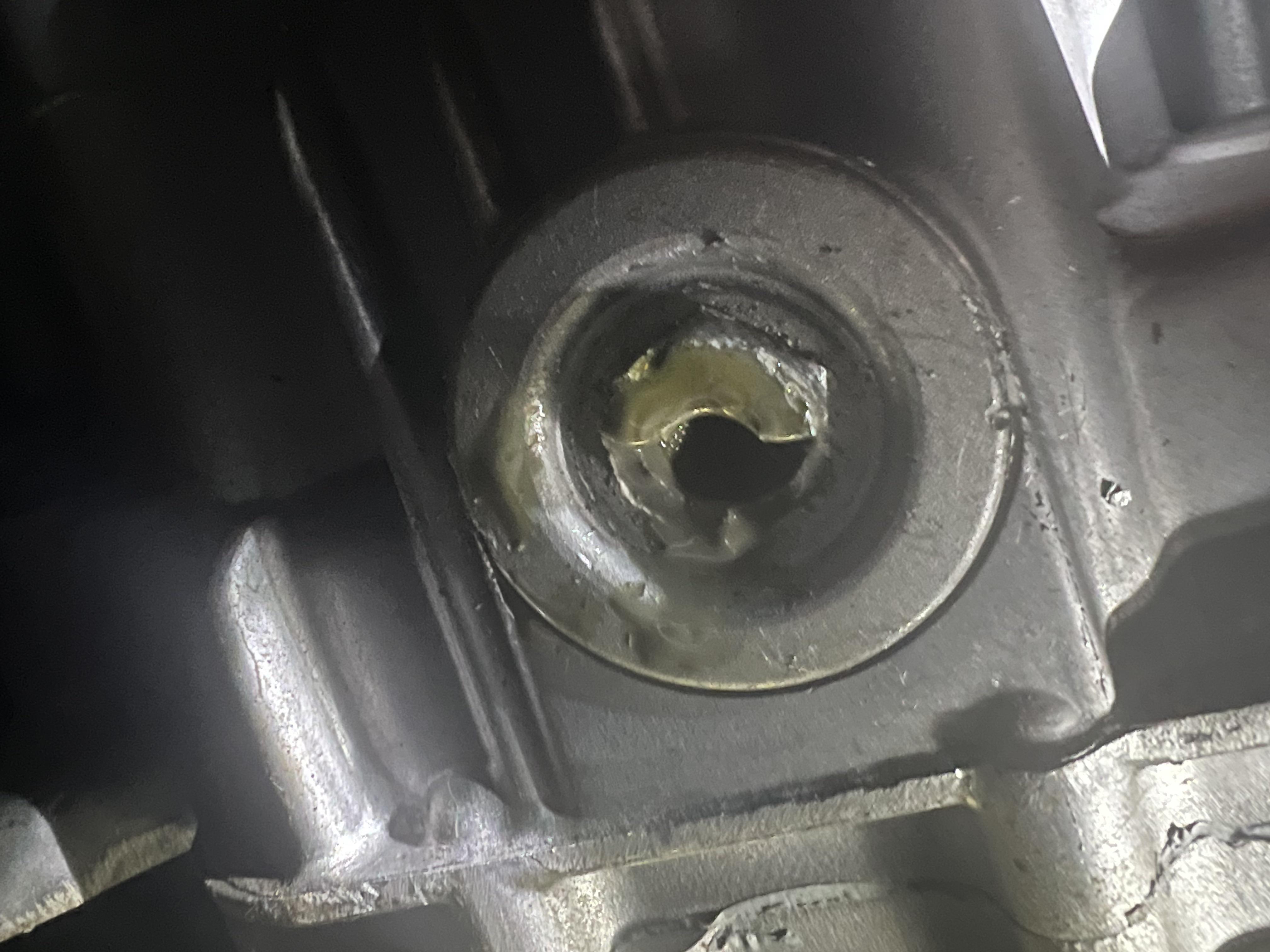 Oil Plug broken r/ATV