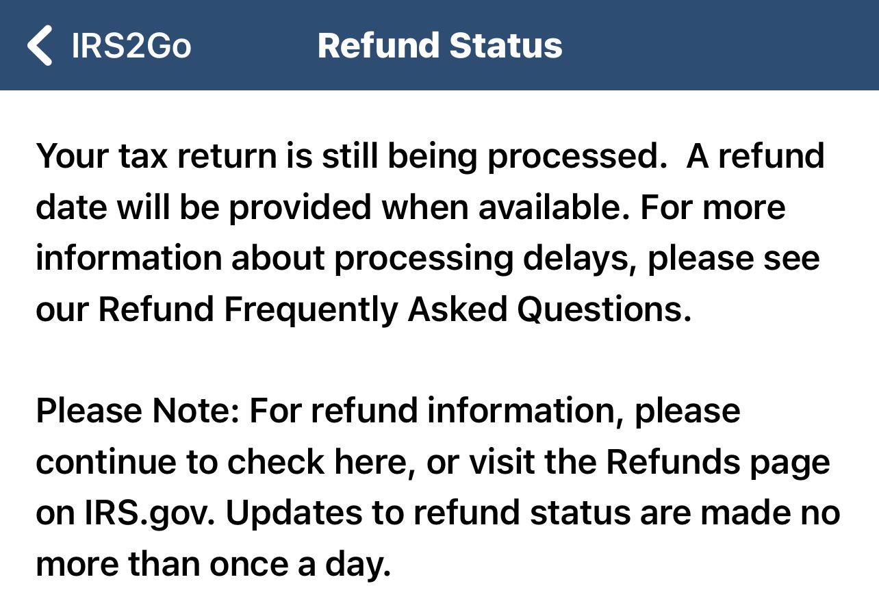 Has anyone else still did not receive their tax returns? I’ve been